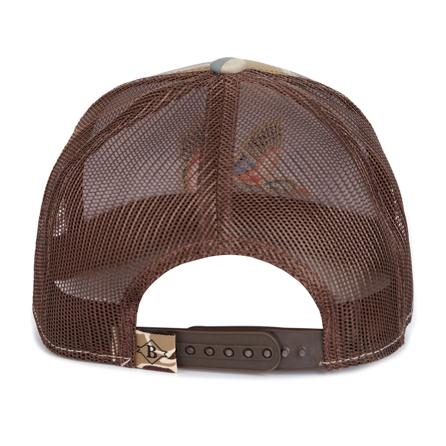 Burlebo Men's Camo Gray & Duck Embroidery Logo Cap - Image 1