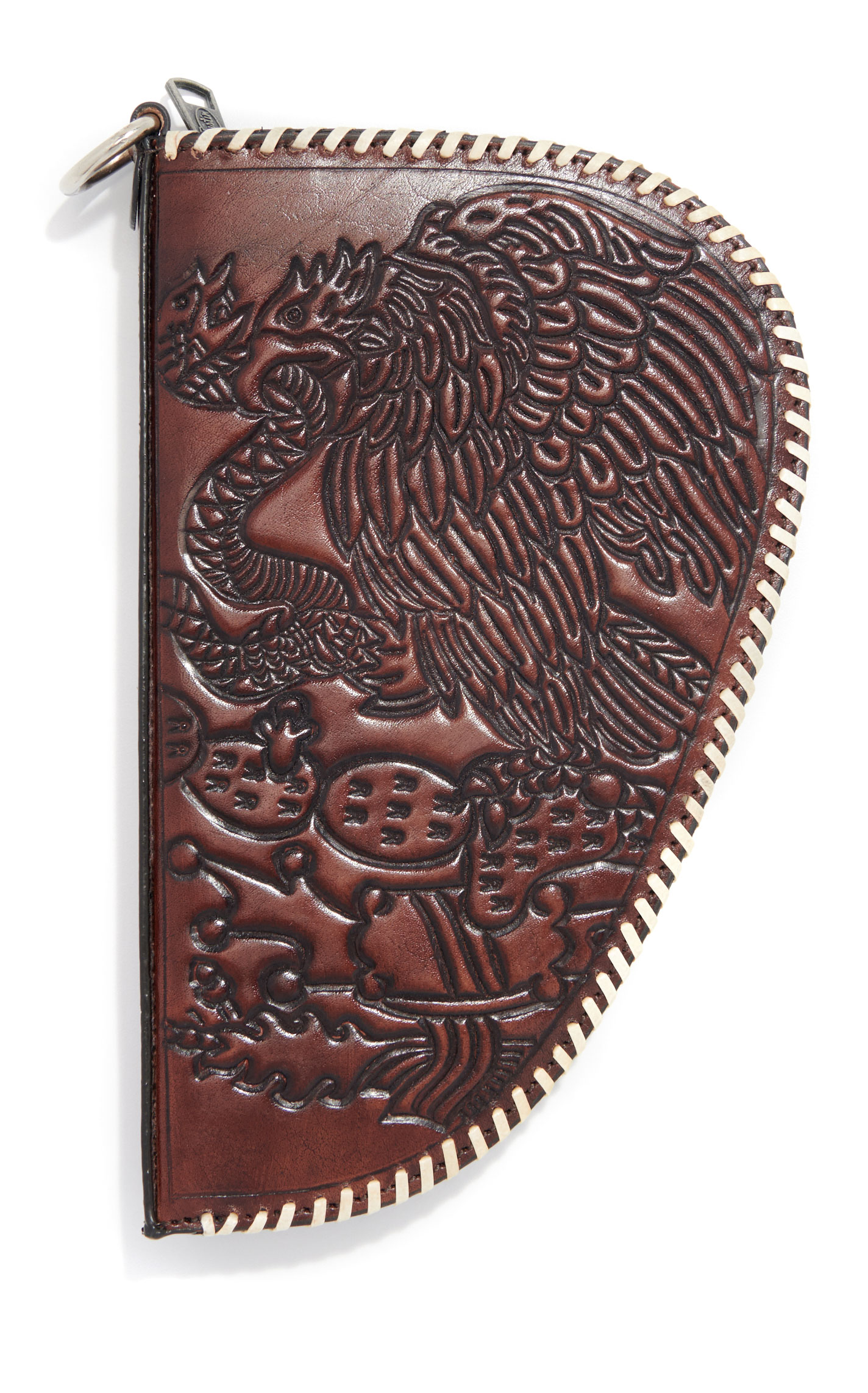 Justin Brown Small Genuine Leather Tenochtitlan Gun Case - Image 3