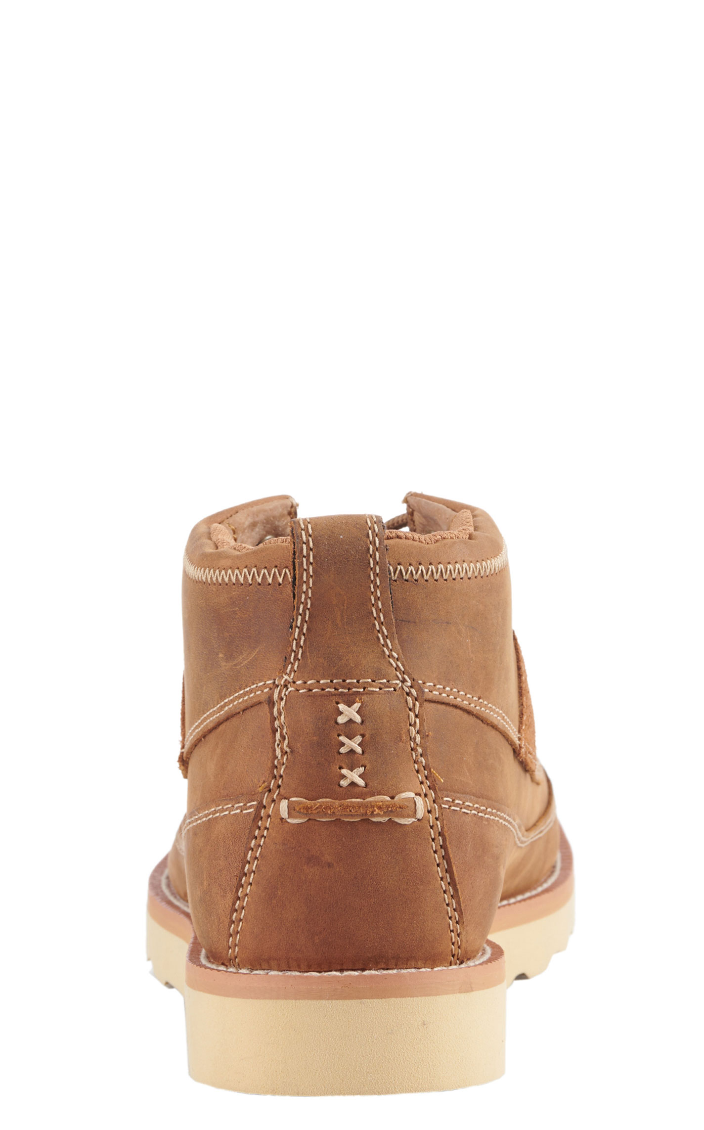 Twisted X Men's Oiled Saddle Crepe Wedge Lacer Casual Shoes - Image 1
