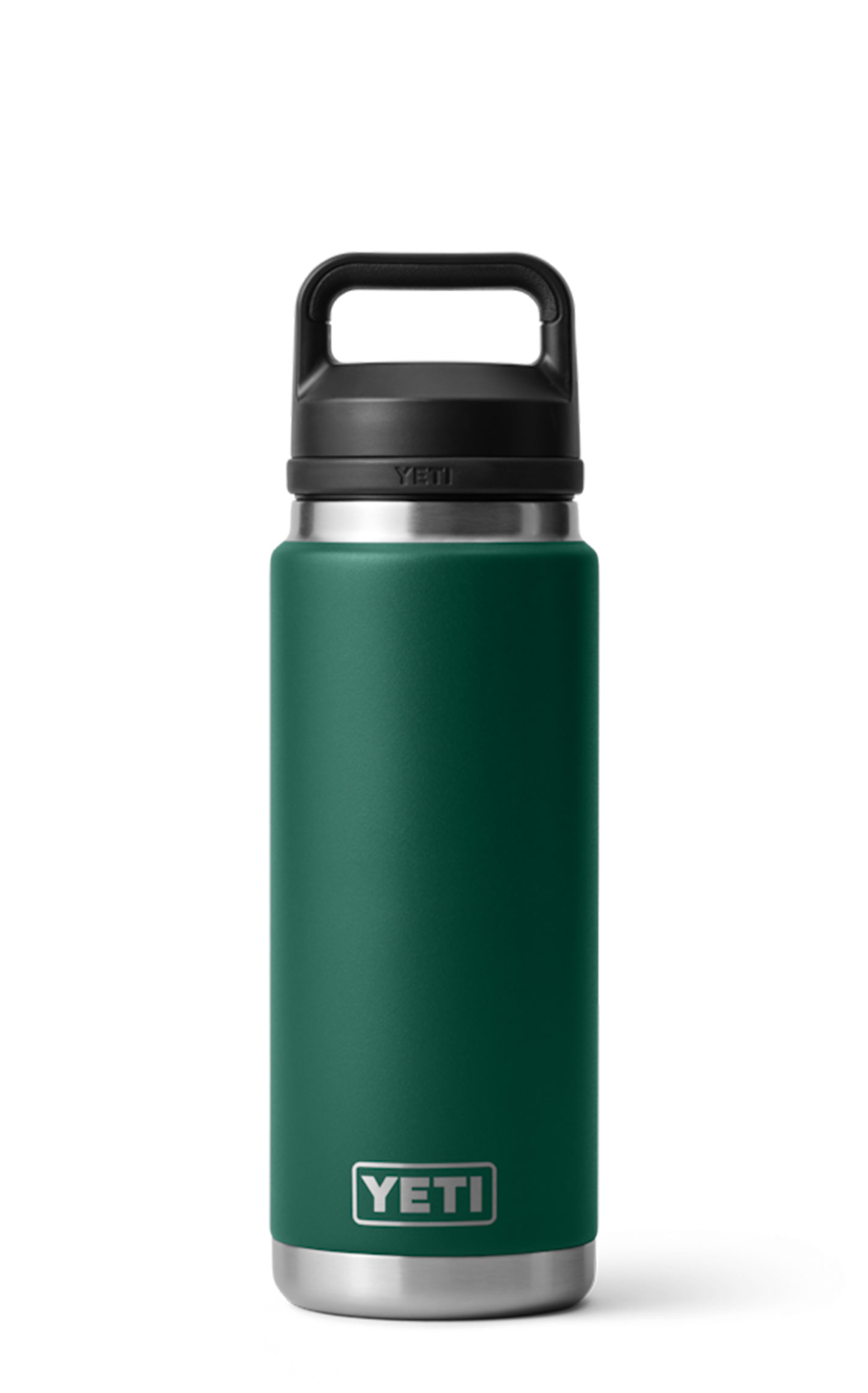 Yeti Coolers Rambler 26 Oz Black Forest Green Chug Bottle - Image 1