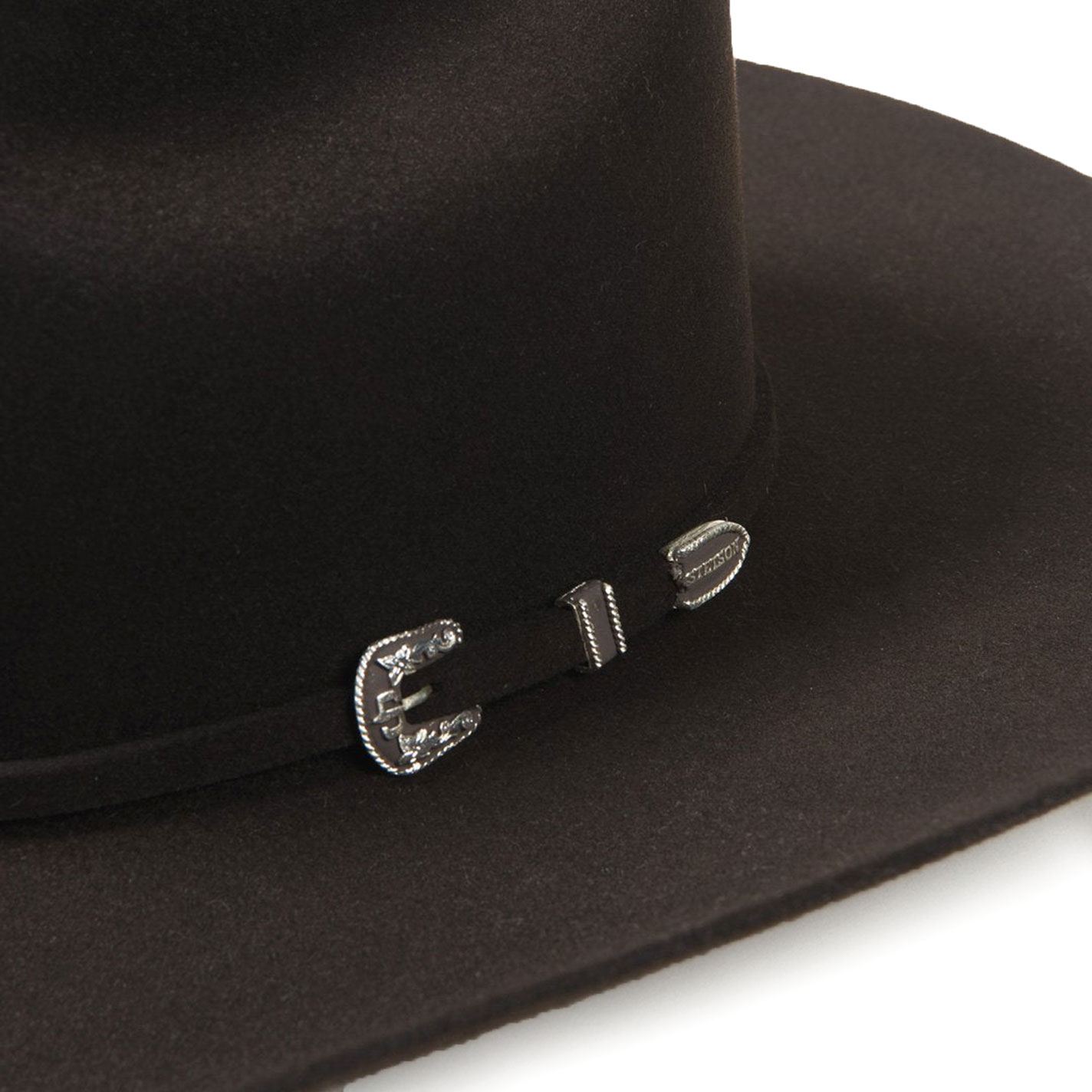 Stetson 6X Skyline Chocolate Brown Felt Cowboy Hat - Image 1