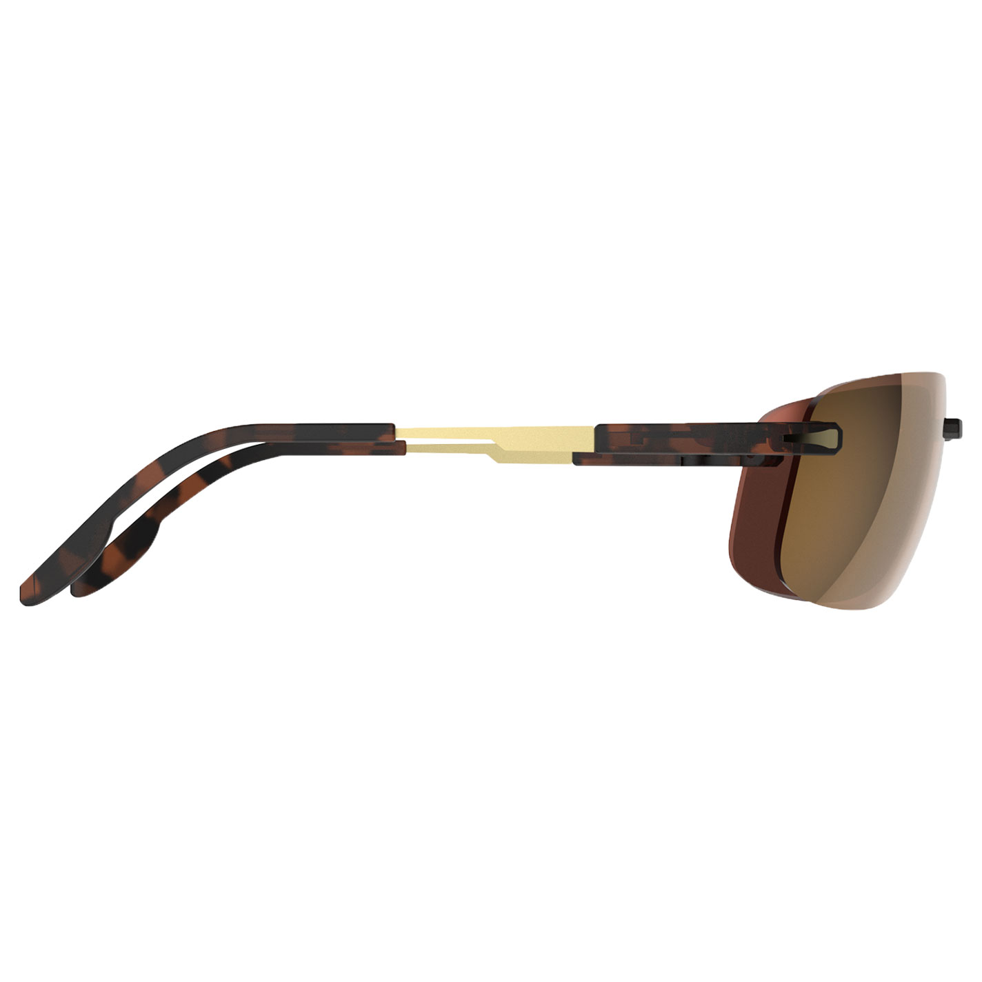BEX Brackley X Tortoise & Gold Sunglasses - Image 1
