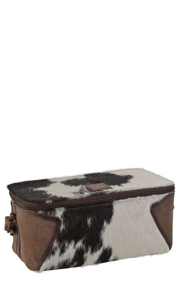 STS Ranchwear Maddi Cowhide Carry All Cosmetic Case - Image 1