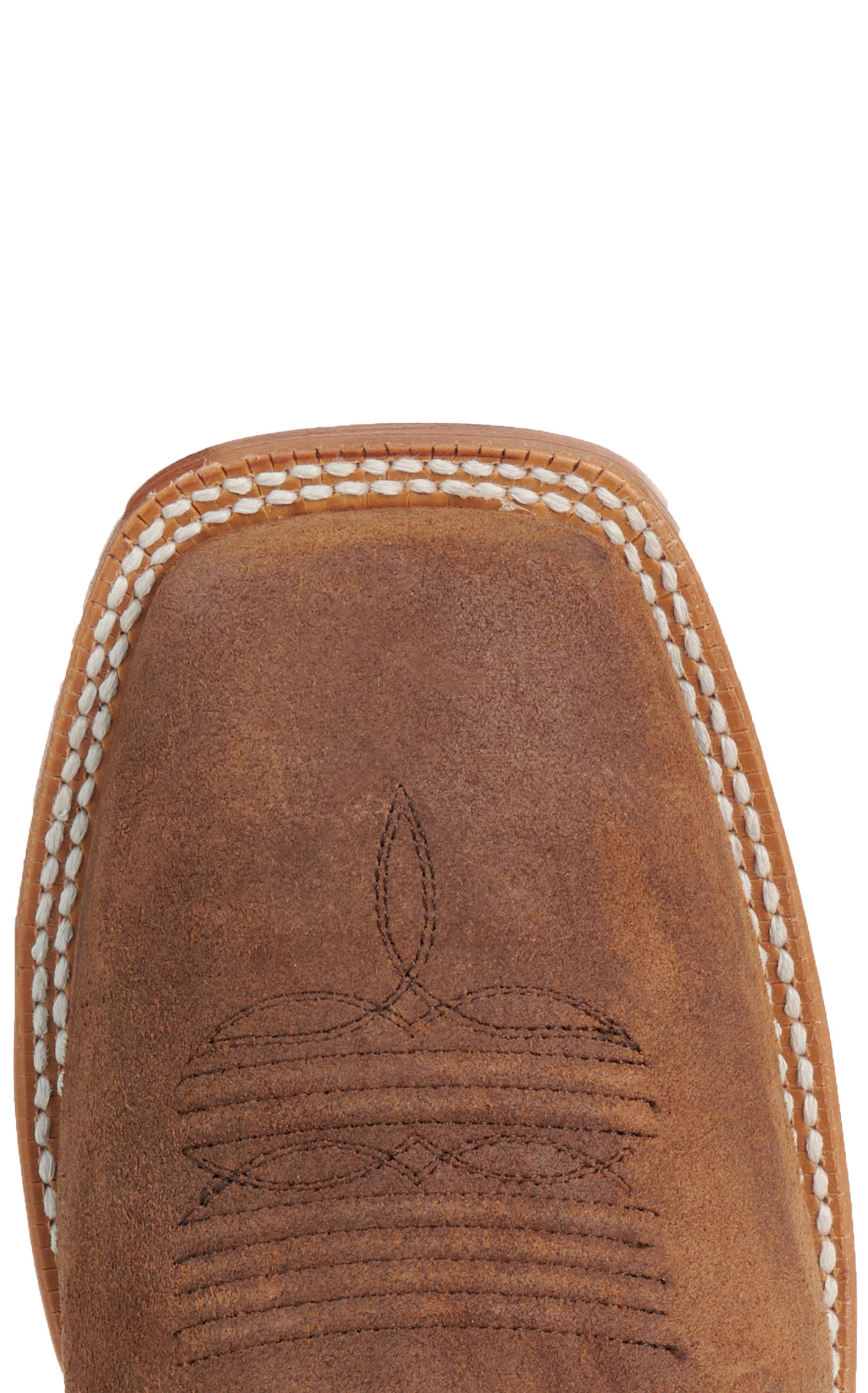 Ariat Men's Weathered Wicker & Bayou Black Wide Square Toe Cowboy Boots - Image 1