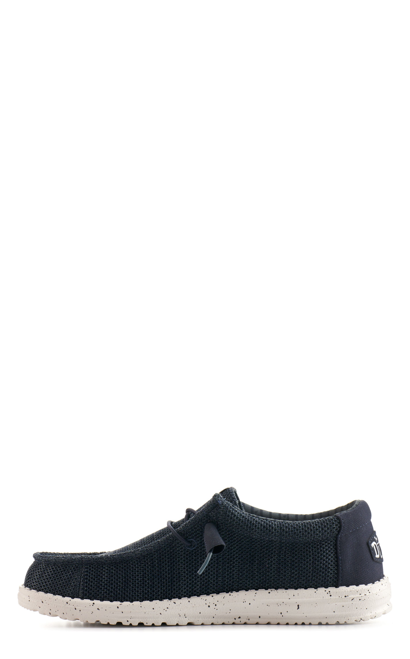 Hey Dude Men's Wally Stretch Sox Navy Moc Toe Casual Shoes - Image 1