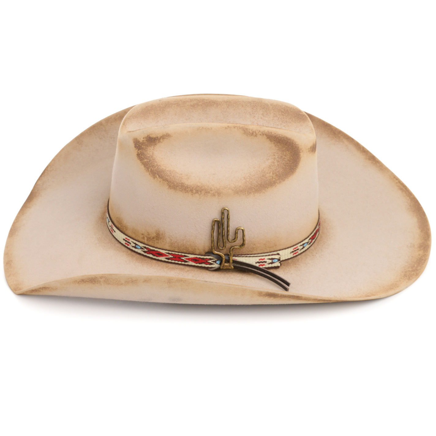 Rockin C Women's Burnt Buckskin Wesley Creased Western Hat - Image 3