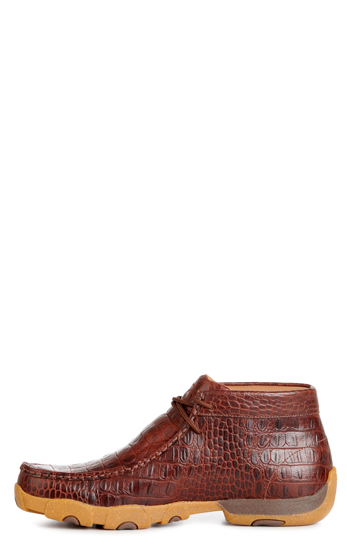 Twisted X Men's Ginger Caiman Print Moc Toe Chukka Casual Shoe - Image 1