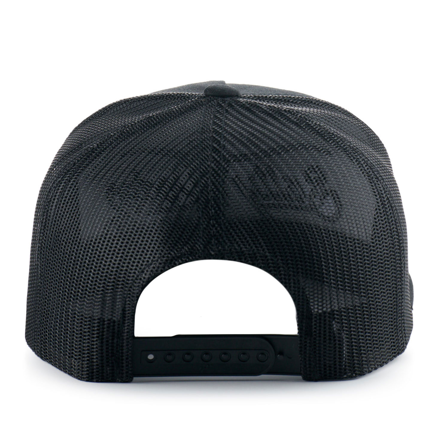 Salty Rodeo Brushed Black on Black Longhorn Logo Embroidery Cap - Image 1