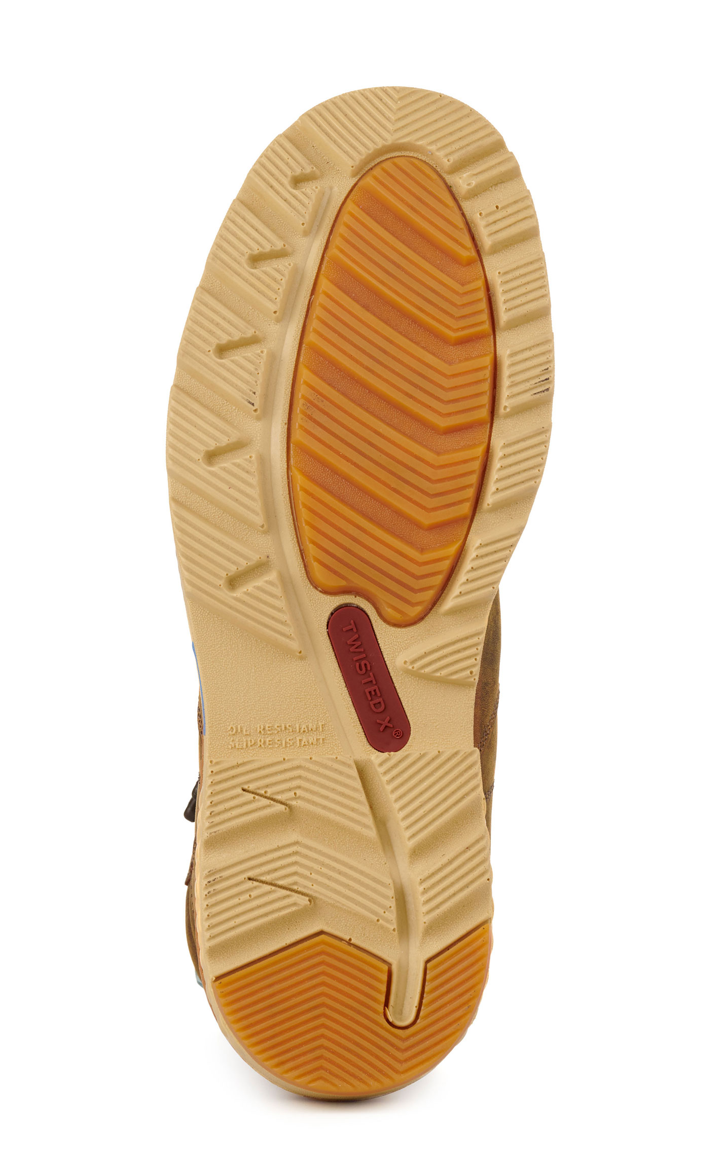 Twisted X Men's Golden Tan CellStretch Waterproof Round Nano Composite Toe 6\
