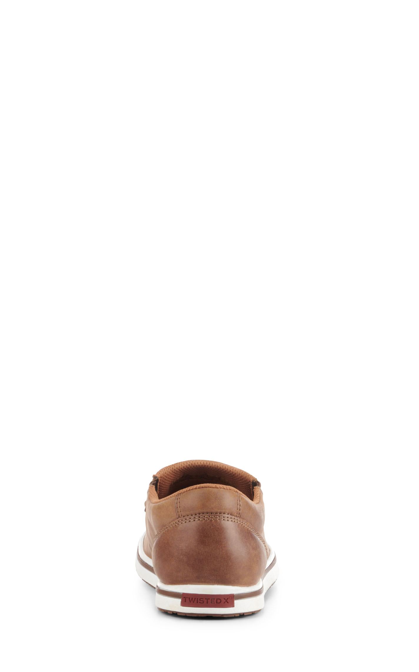 Twisted X Women's Kicks Ginger Brown Quilted Moc Toe Slip On Shoe - Image 1