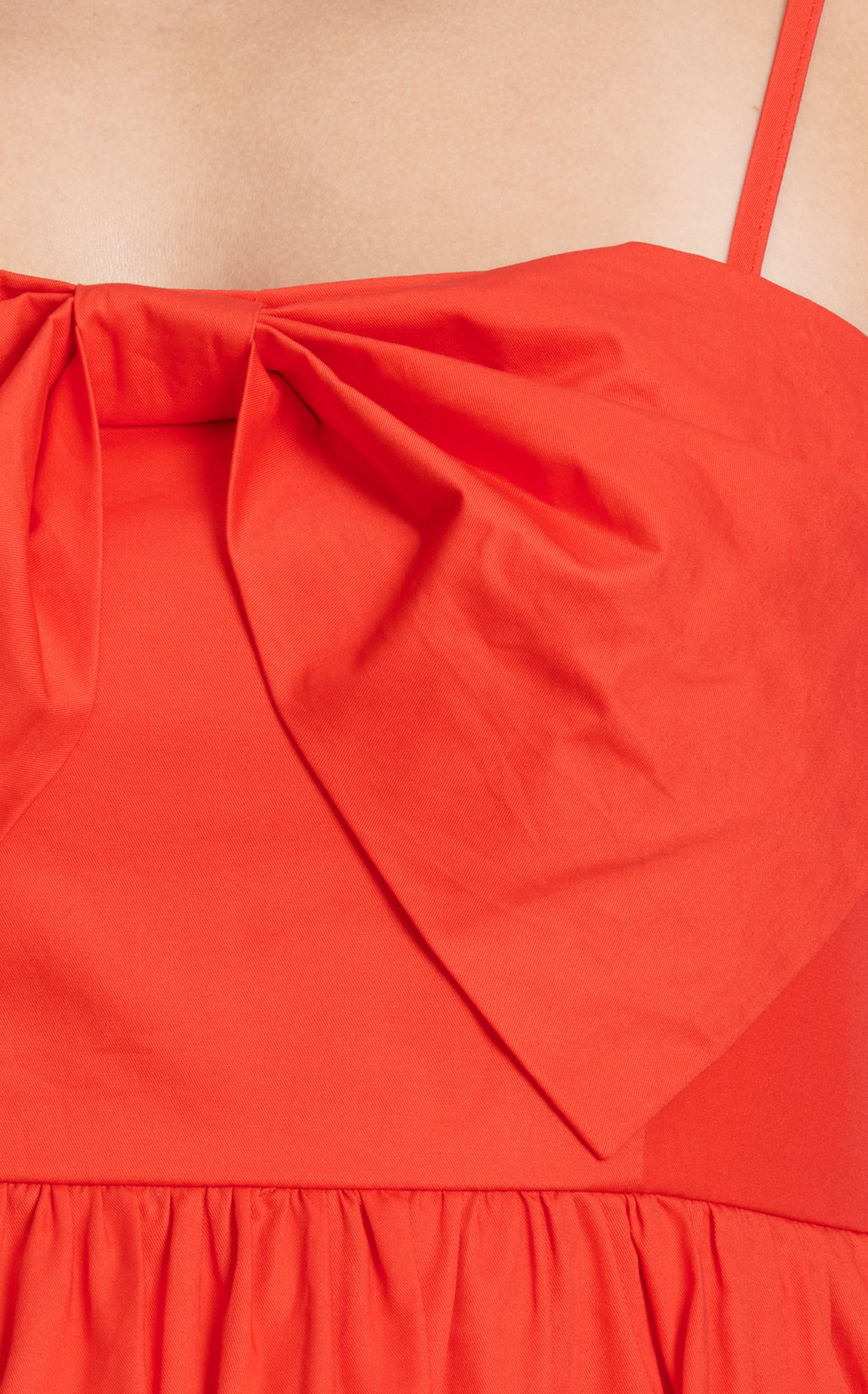 Newbury Kustom Women's Red Bow Smocked Dress - Image 1