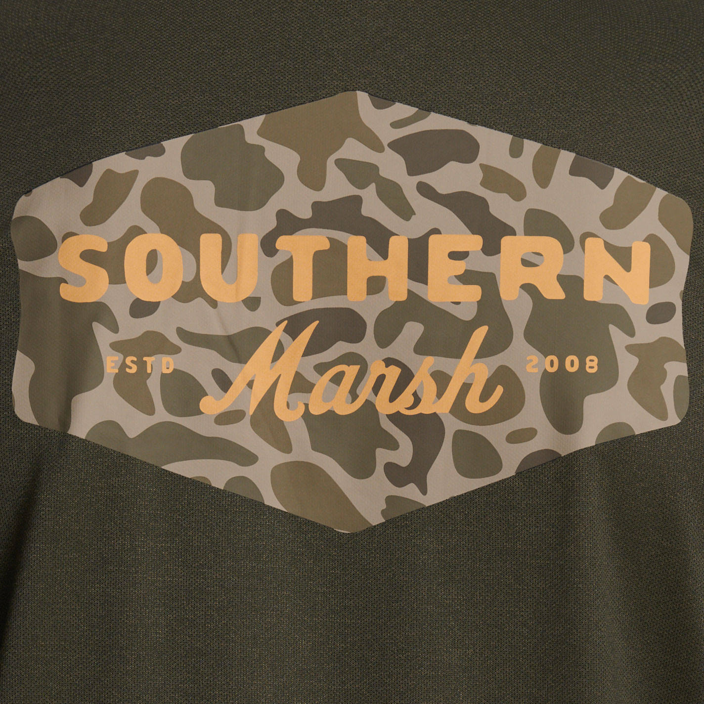 Southern Marsh Men's Field Green Hoodie - Image 1