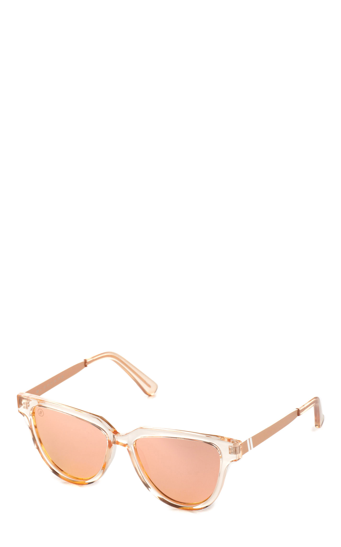 Blenders Eyewear Sundance Hit Crystal Gold & Champagne Polarized Sunglasses - Image 1