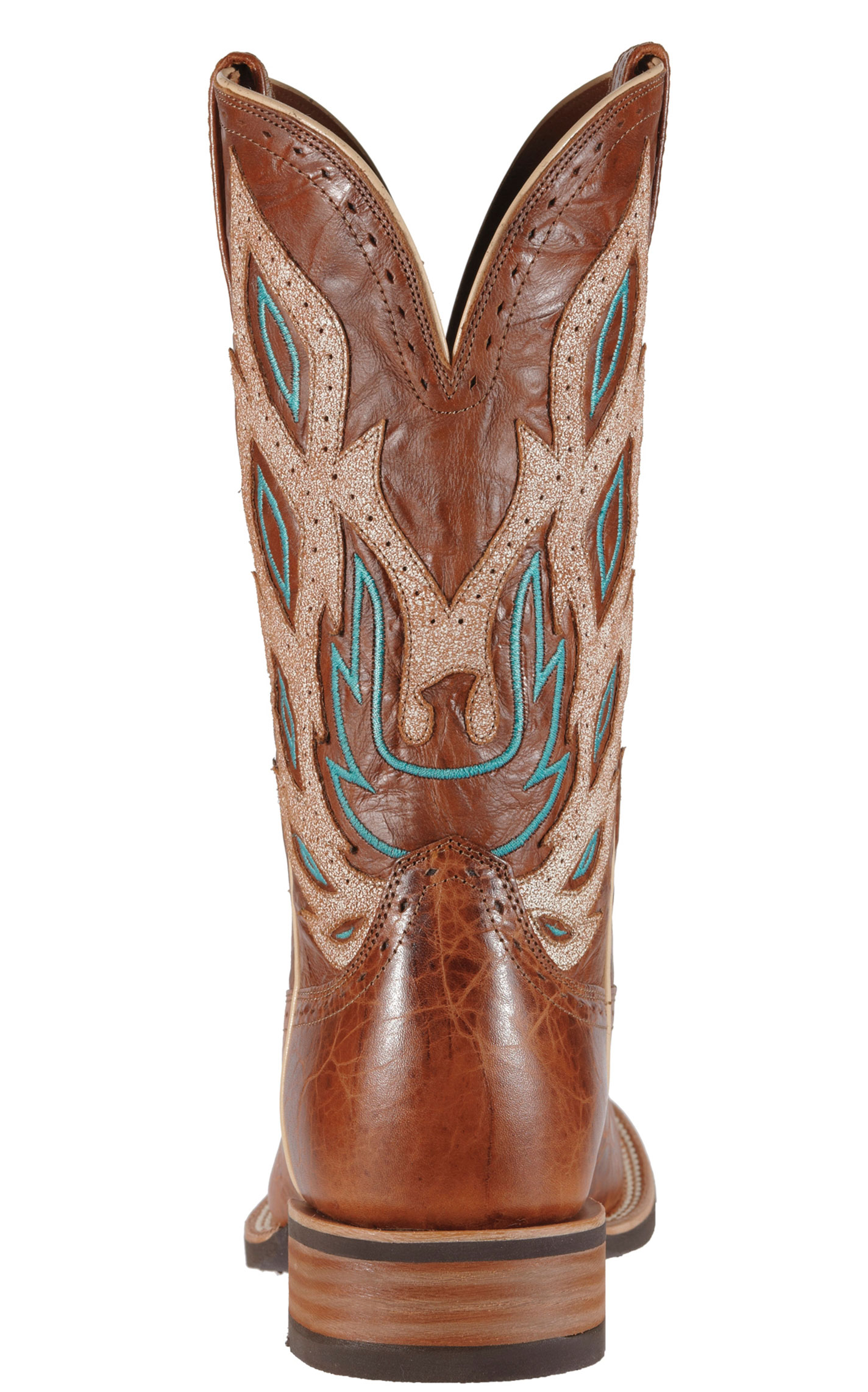 Ariat Men's Nighthawk Beasty Brown Square Toe Cowboy Boots - Image 1