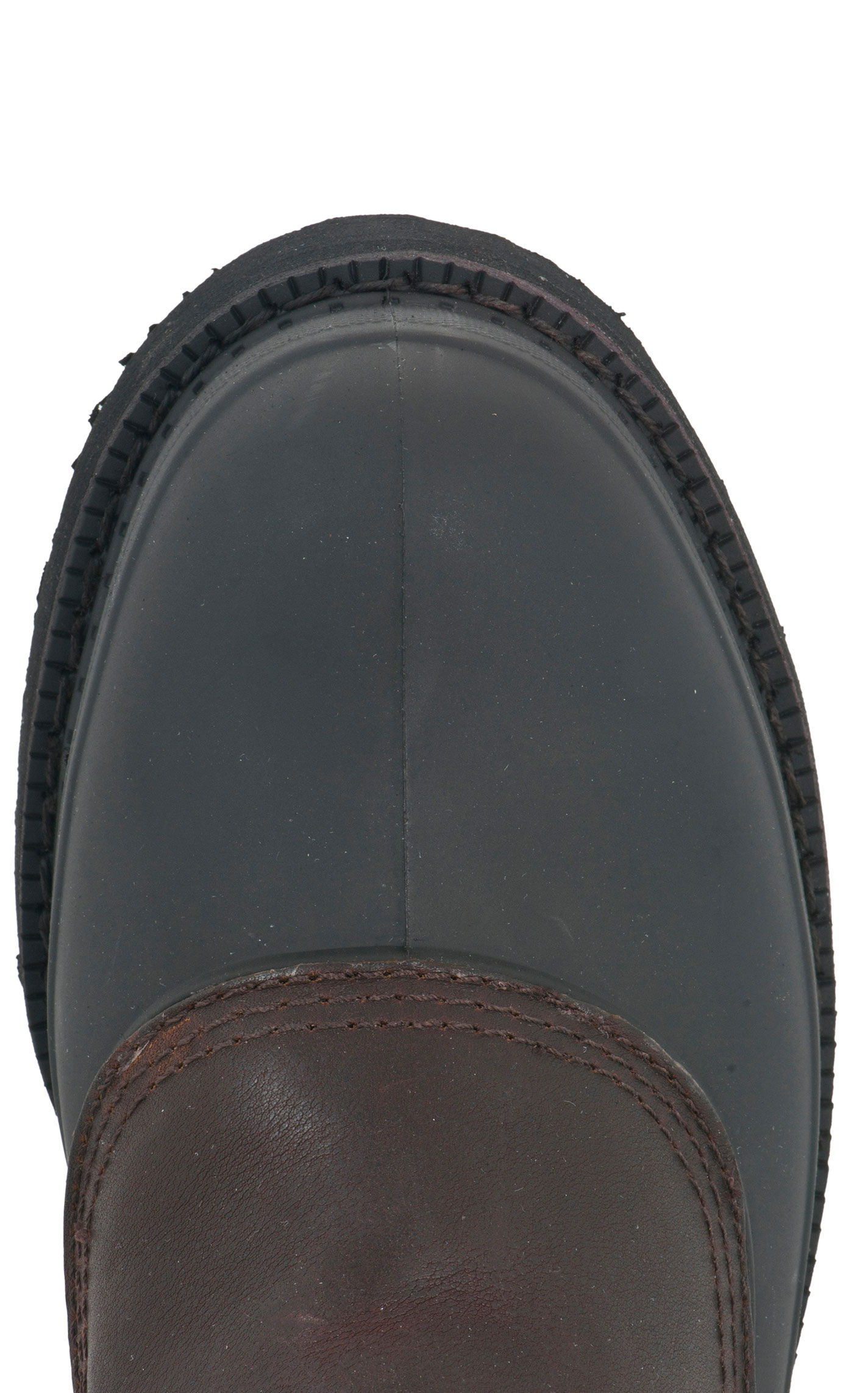 Georgia Men's Muddog Soggy Brown Leather and Rubber Round Steel Toe Work Boot - Image 1
