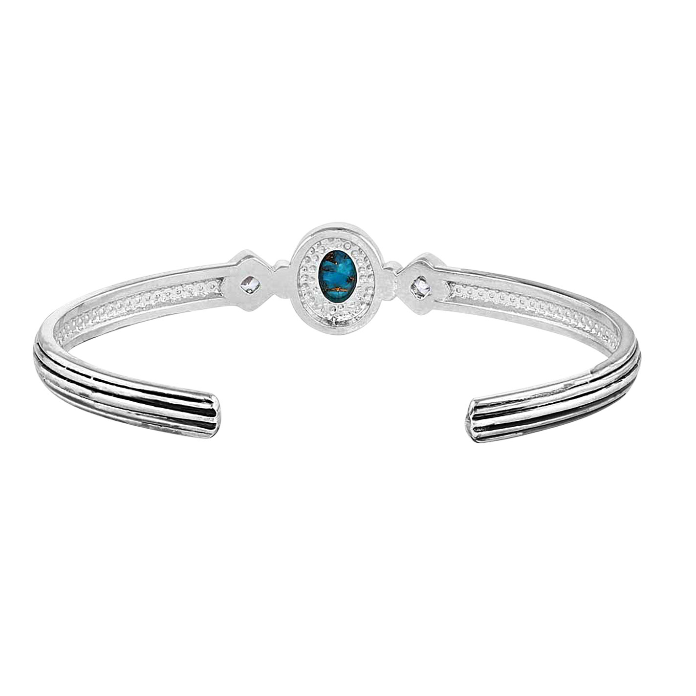 Montana Silversmiths Open Night Sky Turquoise Cuff Bracelet - Image 1