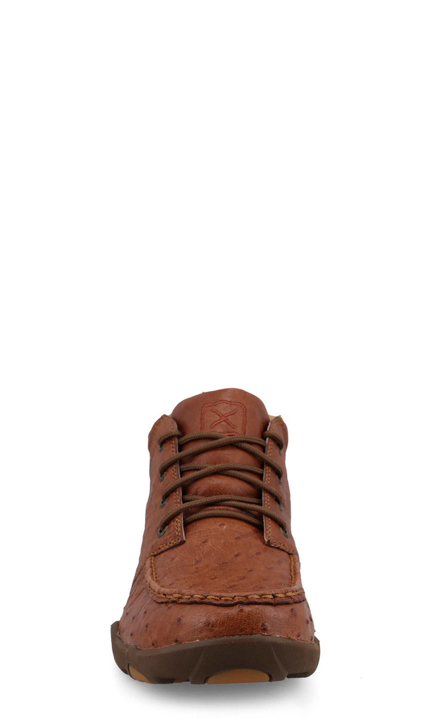 Twisted X Men's Chestnut Smooth Ostrich Ultralite X™ Chukka Casual Shoes - Image 2