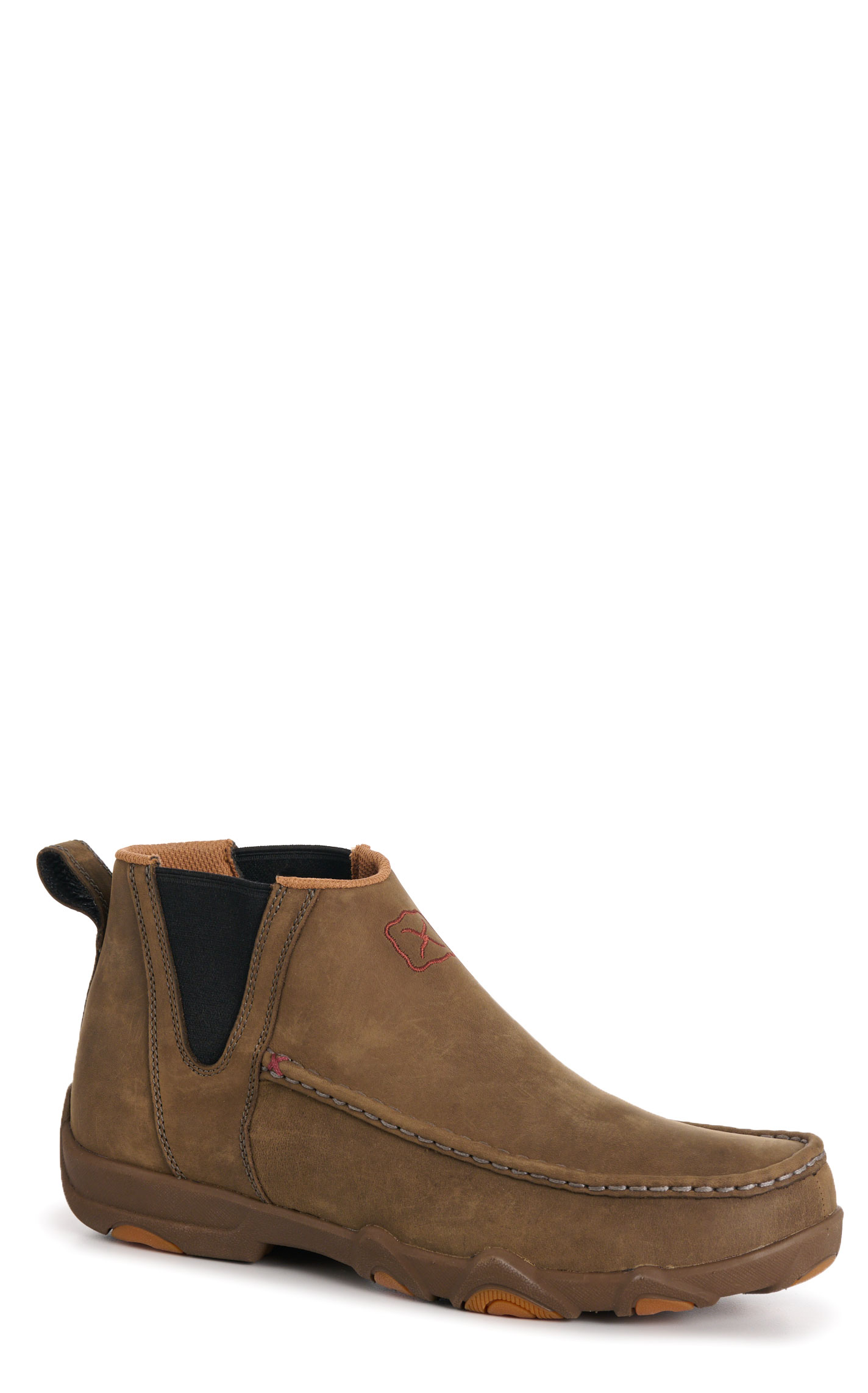 Twisted X Men’s Shitake Chelsea Ultralite X Driving Moc Toe Casual Shoes - Image 1