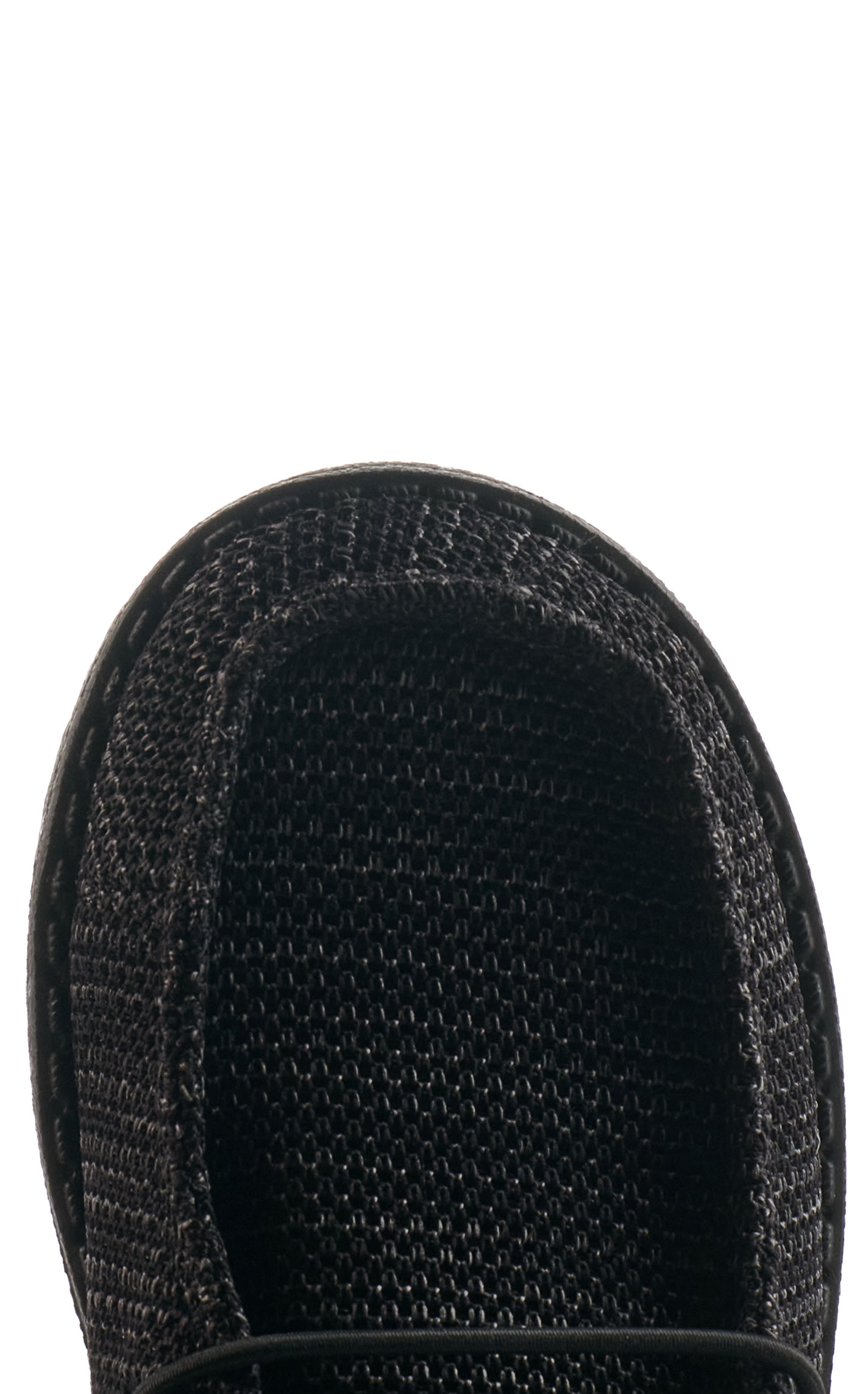 Hey Dude Youth Wally Stretch Sox Black Moc Toe Casual Shoes - Image 1