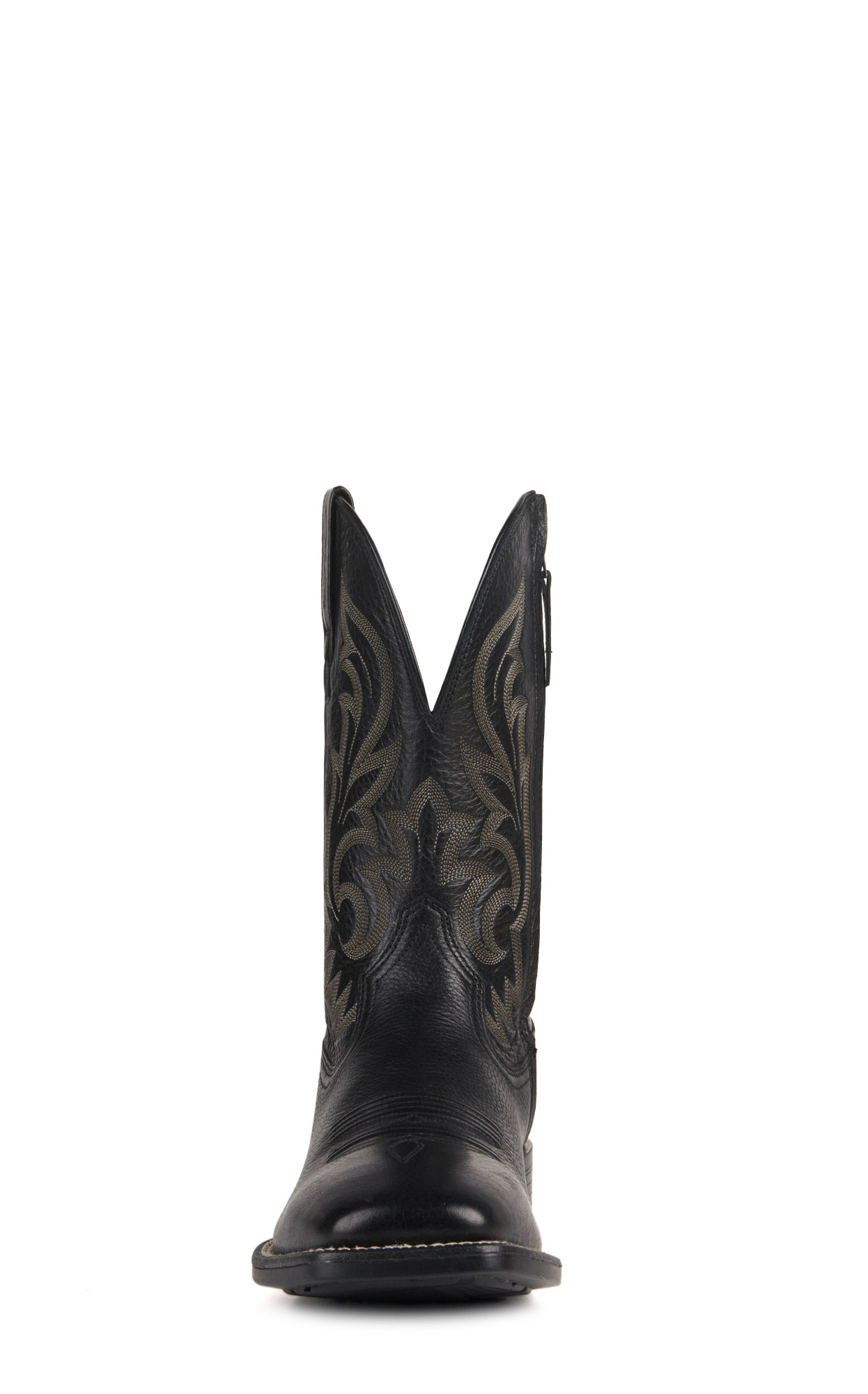 Ariat Mens Slim Zip Ultra Black Bantamweight Wide Square Toe Cowboy Boots - Image 1