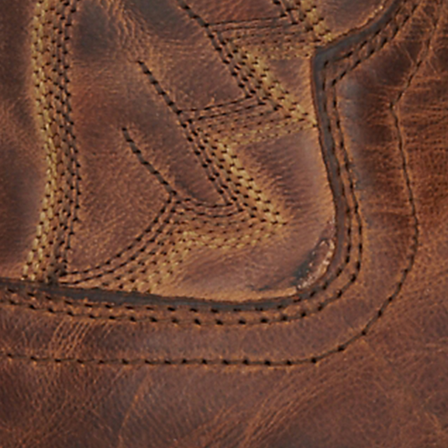 Laredo Men's Duster Tan Round Toe Cowboy Boots - Image 1