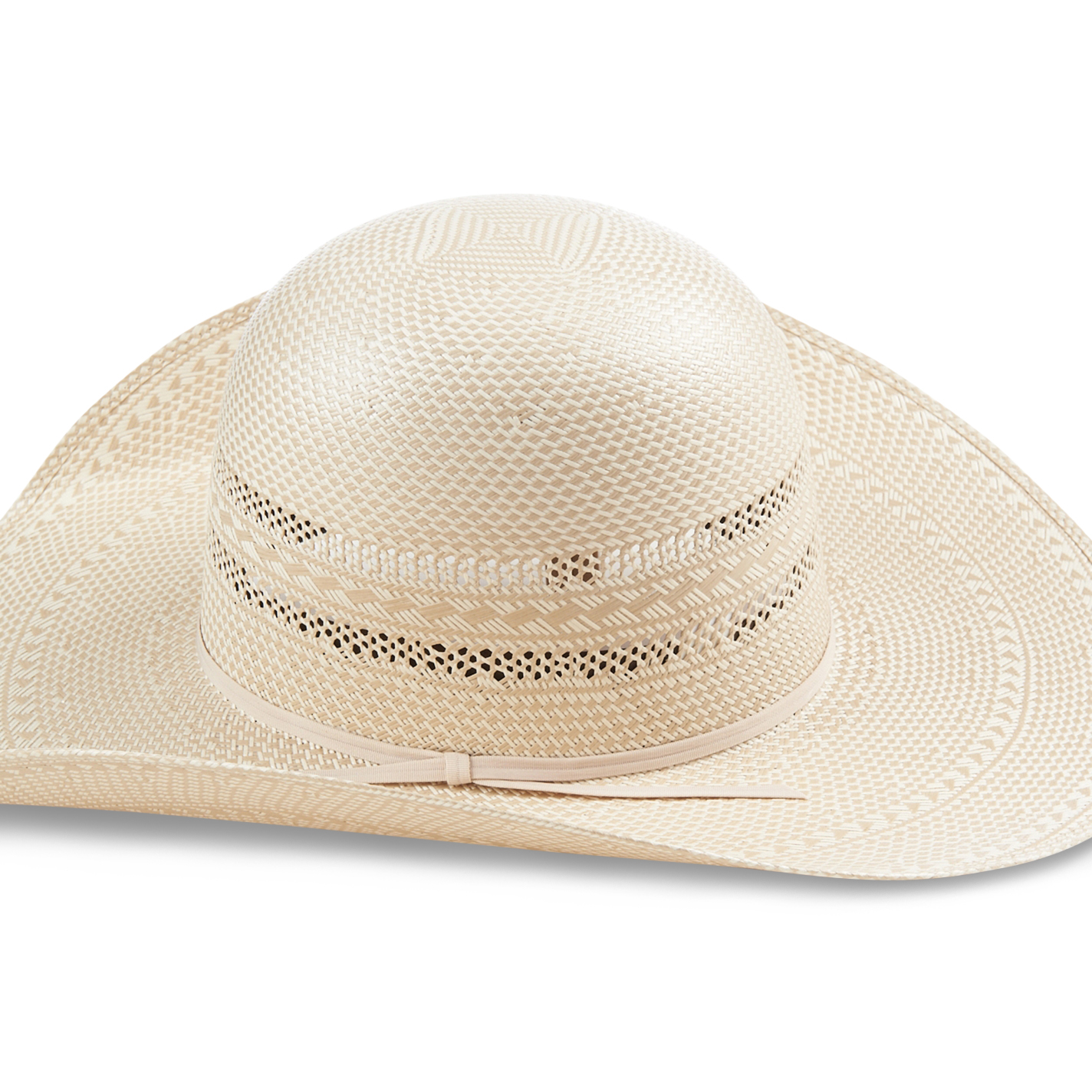 Atwood 100X Cowtown Open Crown Half Breed Vent Cowboy Hat - Image 1