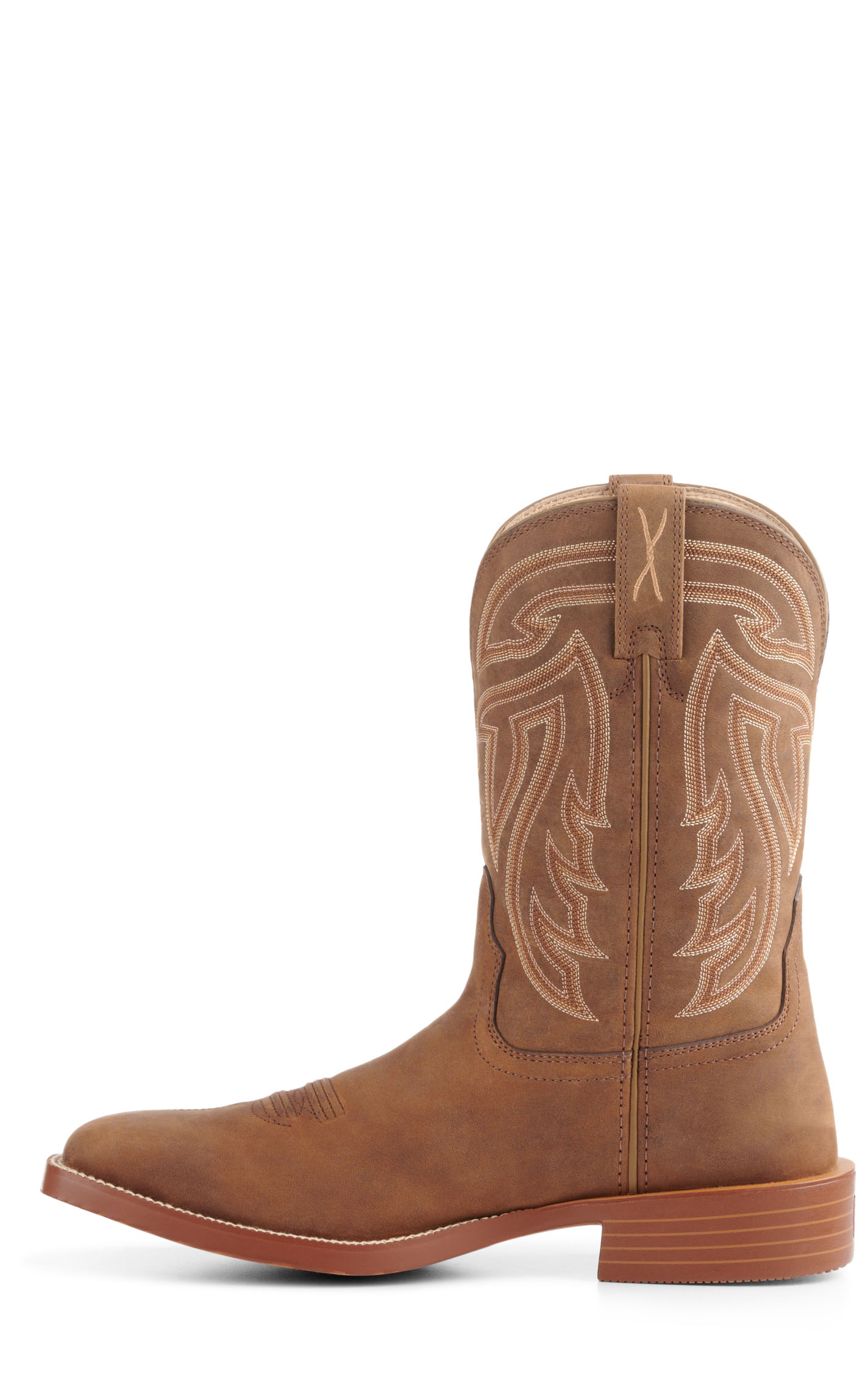 Twisted X Men’s Coffee Tech X Wide Square Toe Cowboy Boots - Image 7