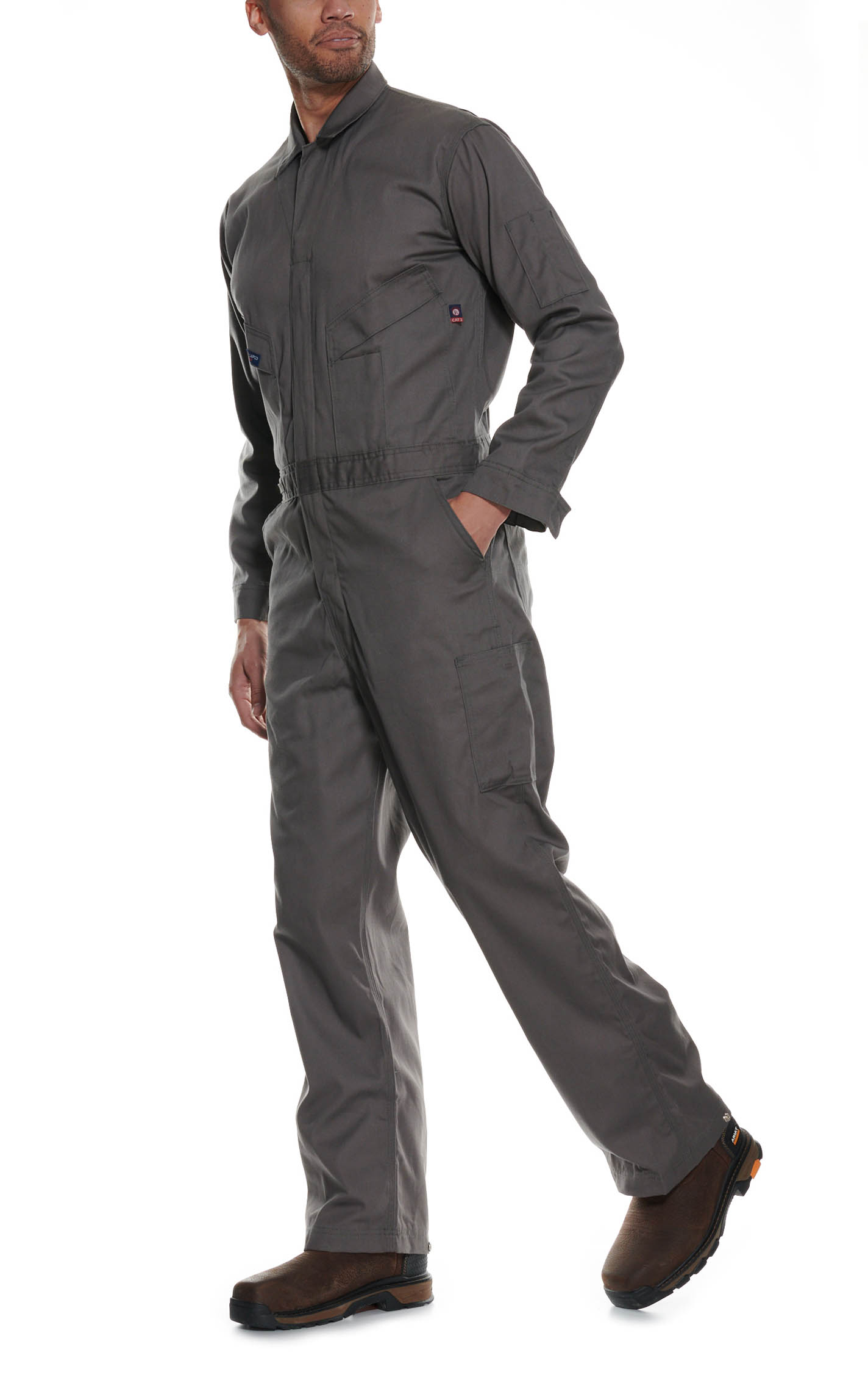 Lapco FR Gray 7 oz. Coveralls - Image 1