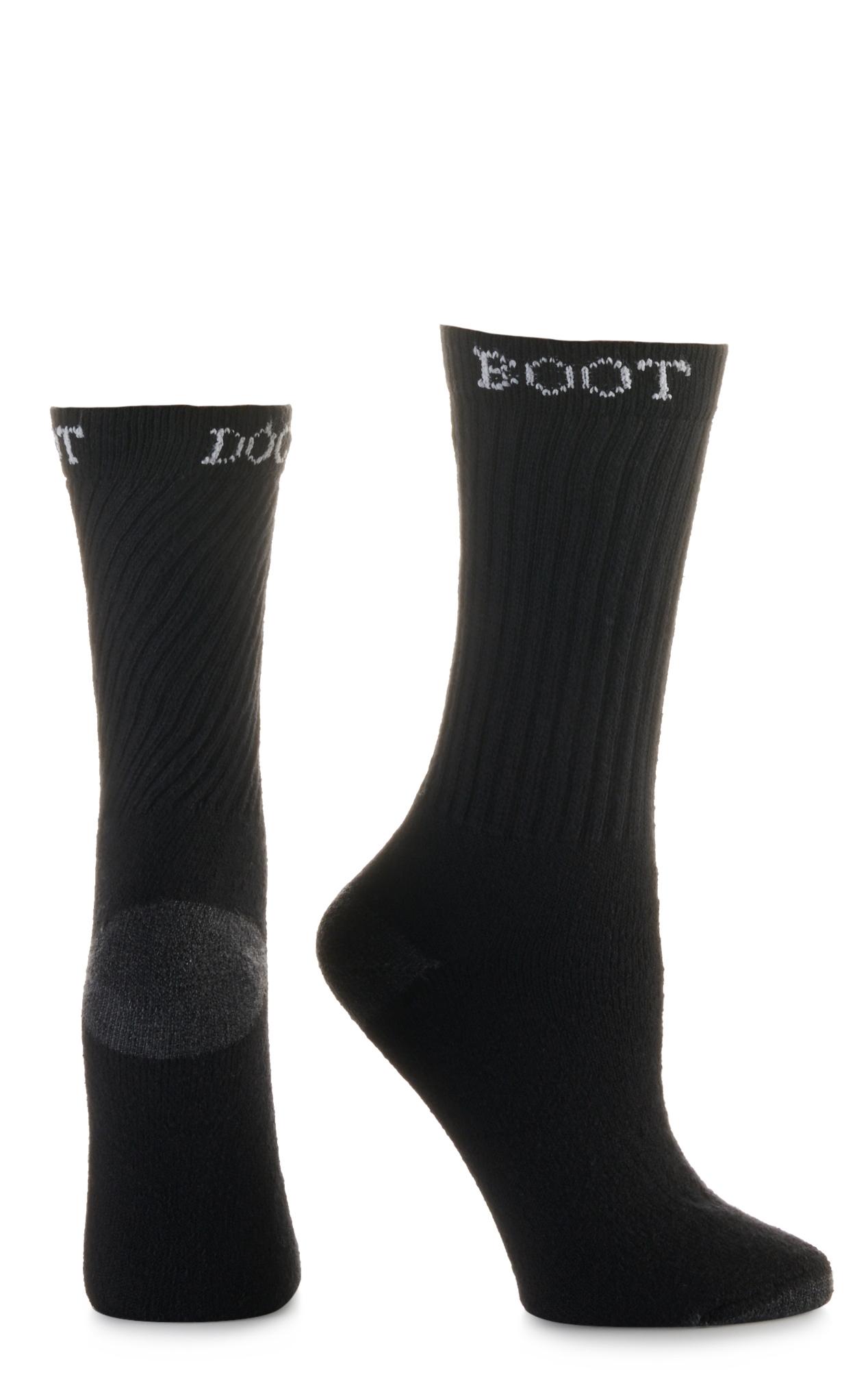 Boot Doctor Men's Black Super Crew 3Pk Boot Socks - Image 1