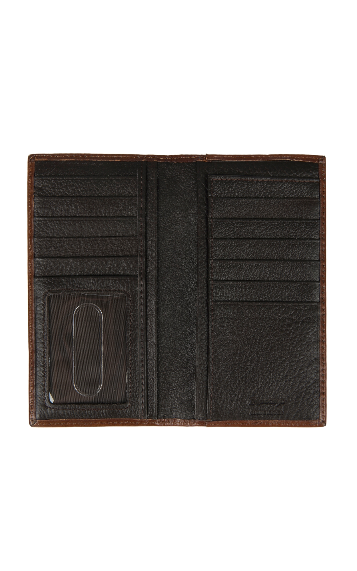 Nocona Tooled Leather with Studs and Conch Rodeo Wallet - Image 1