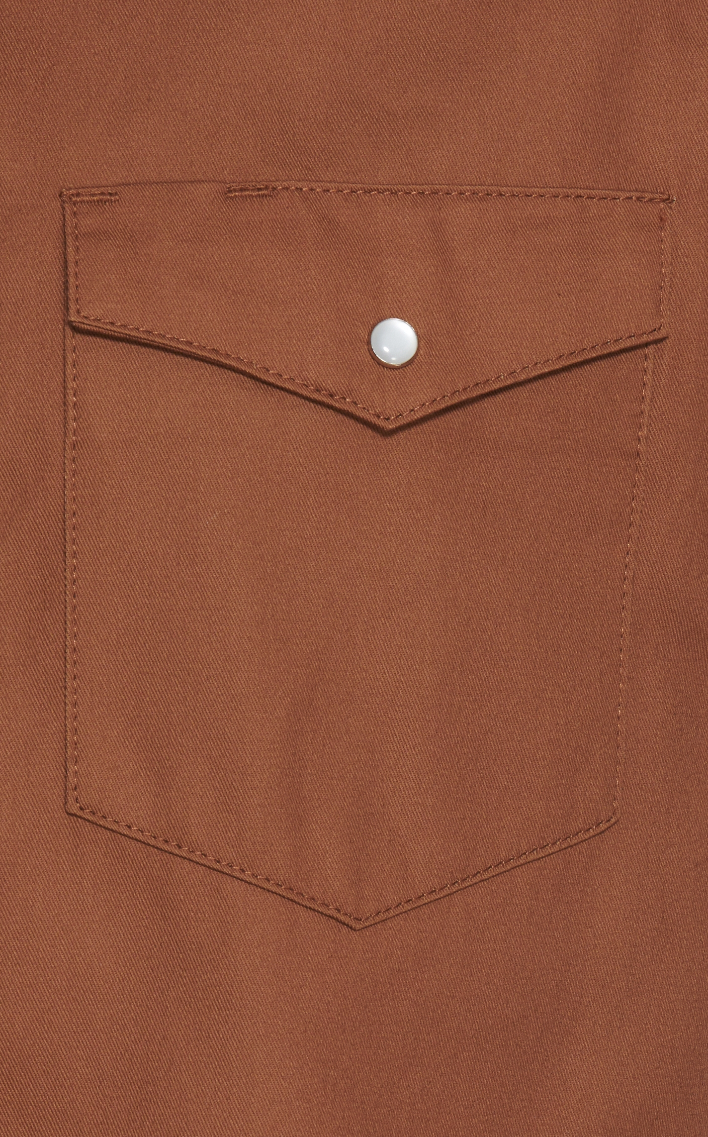 Cowboy Workwear  Clay Brown Long Sleeve Work Shirt - Image 1