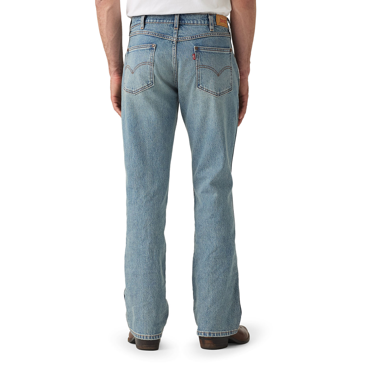 Levi's Men's 537™  Western Running Early Light Wash Bootcut Jeans - Image 1