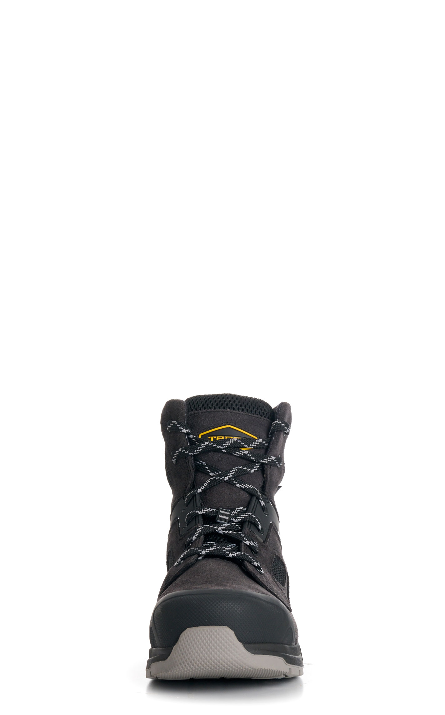 Terra Men’s Black Suede Cobalt 6” Composite Toe Safety Work Boots - Image 1