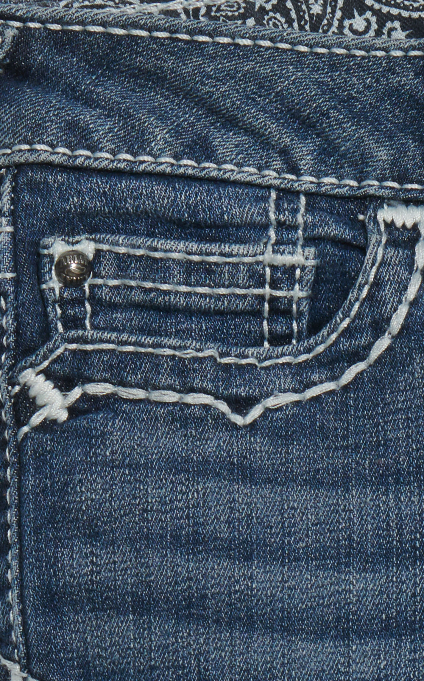Ariat Girls' REAL Dresden Entwined Boot Cut Jeans - Image 1