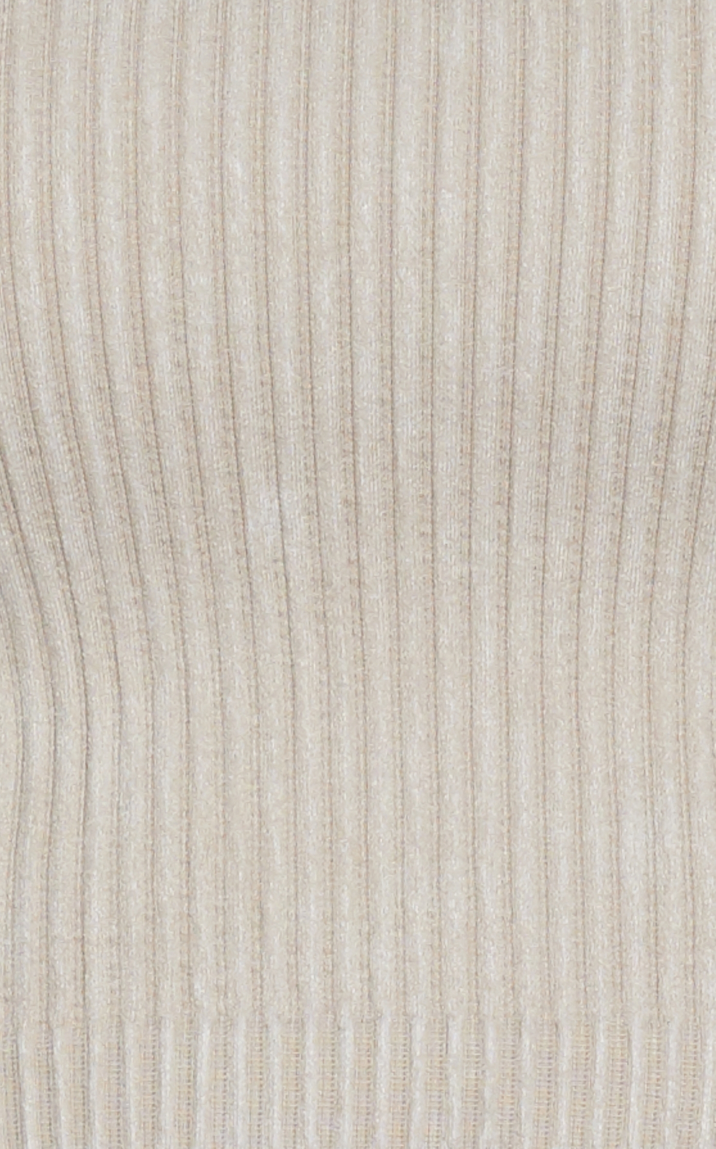 Wishlist Women's Champagne Ribbed Knit Cropped Cami - Image 1