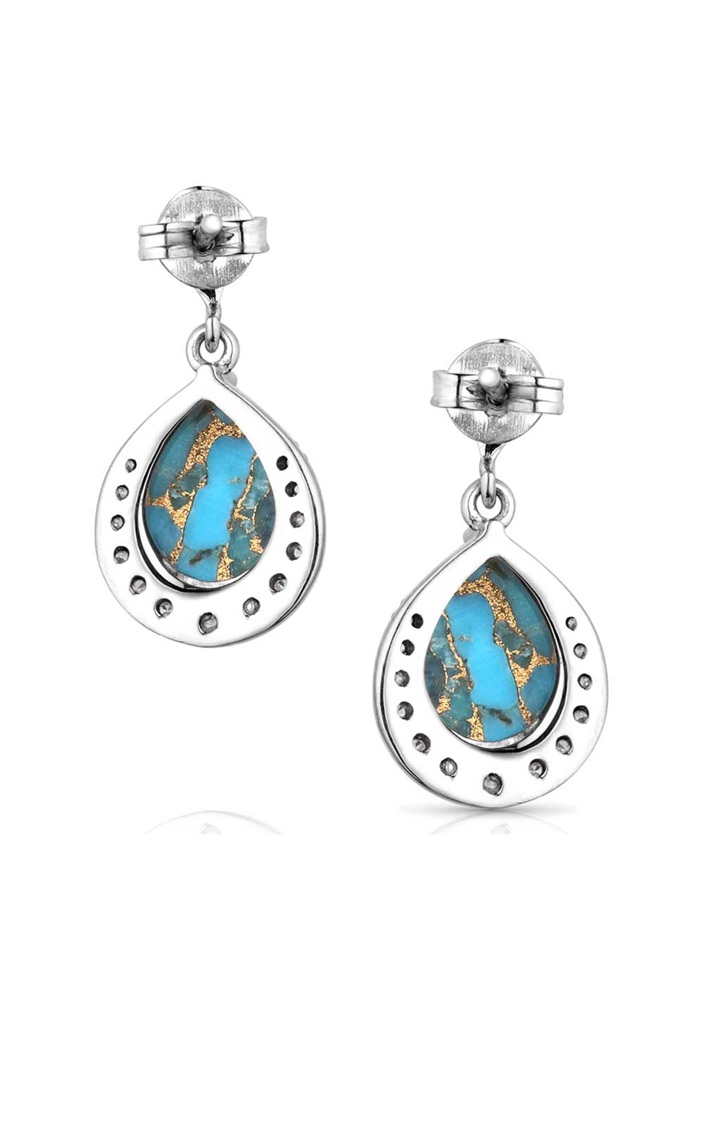 Montana Silversmiths Blue River Earrings - Image 3