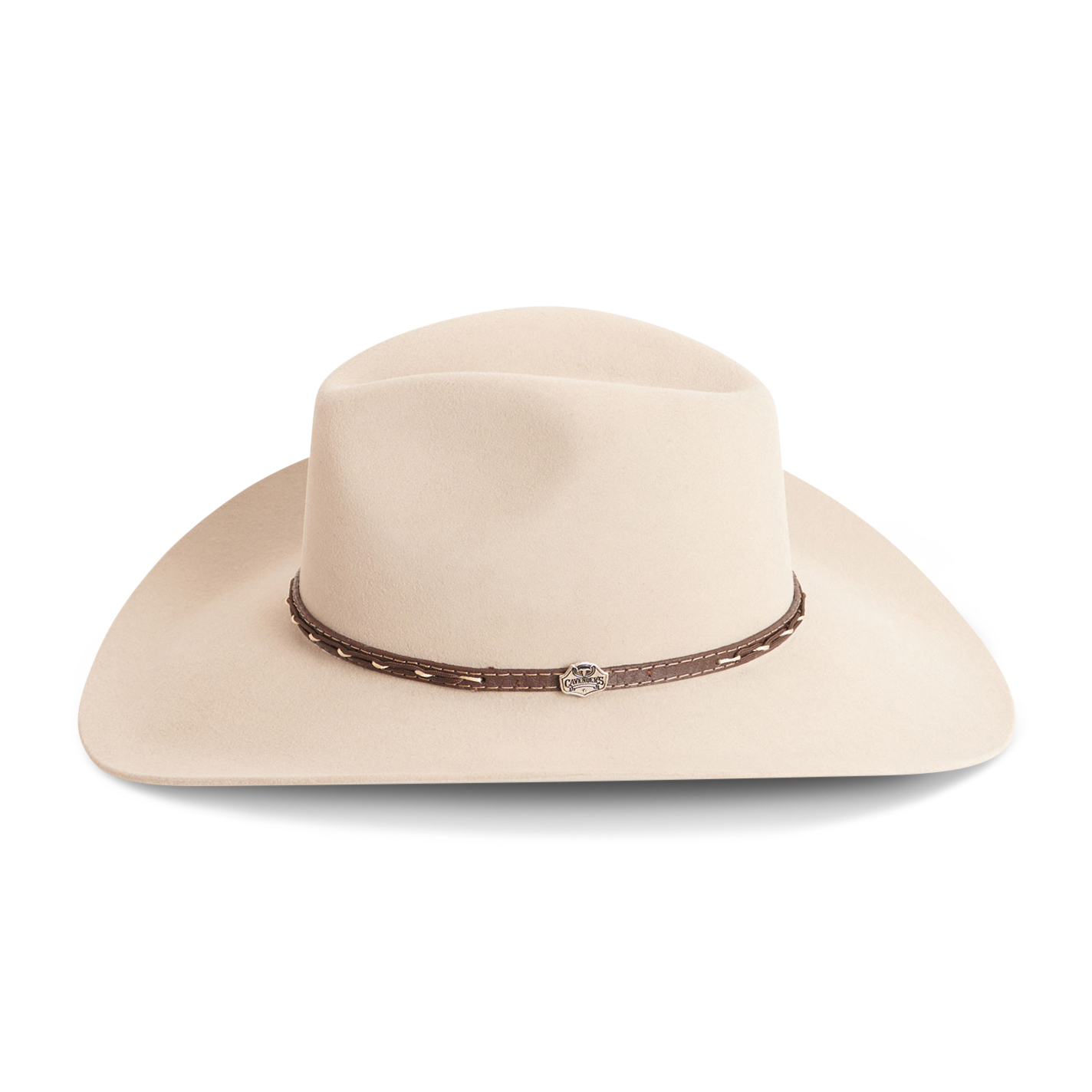 Cavender's 3X Stone Wool Tracker Crown Cowboy Hat - Image 3