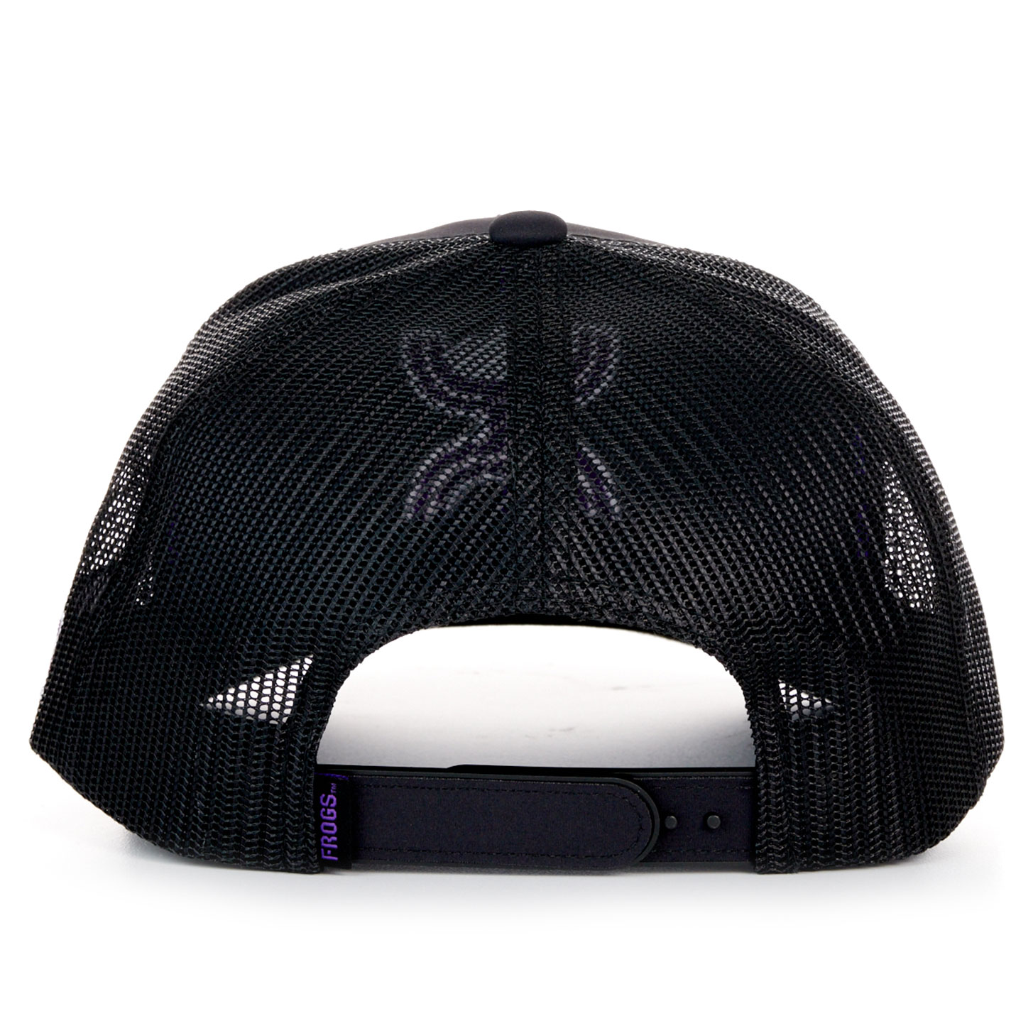 Hooey Collegiate Collection Black TCU Hands Up Embroidered Logo Cap - Image 1