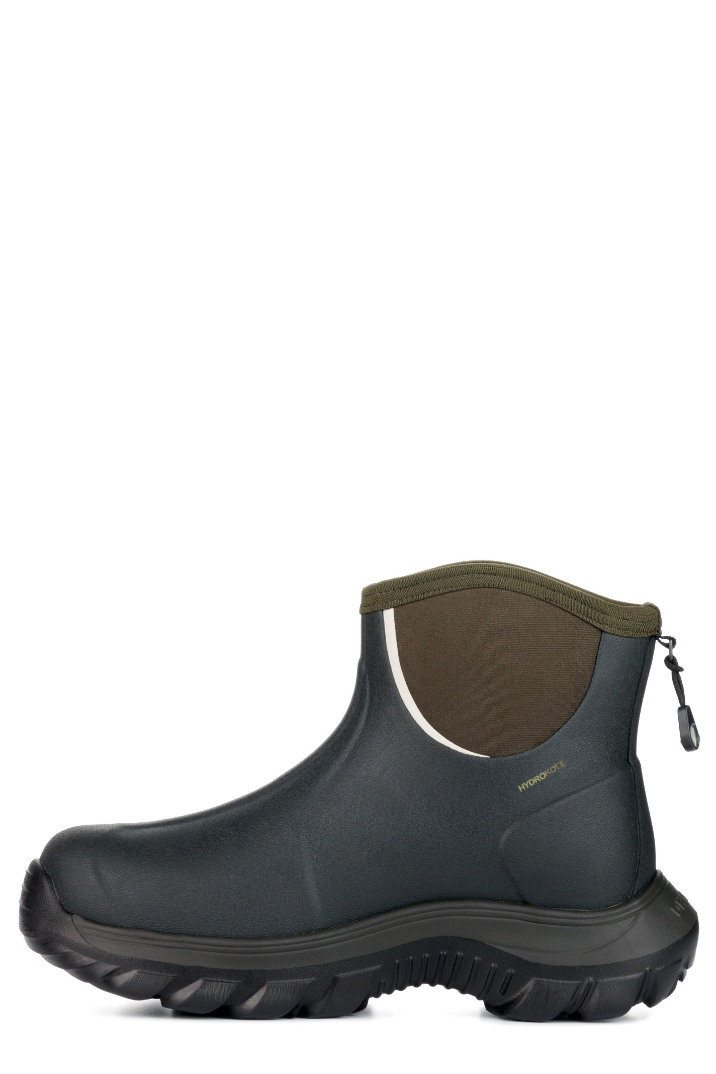 Dryshod Evalusion Black and Dark Brown Round Toe Ankle Rubber Work Boot - Image 1