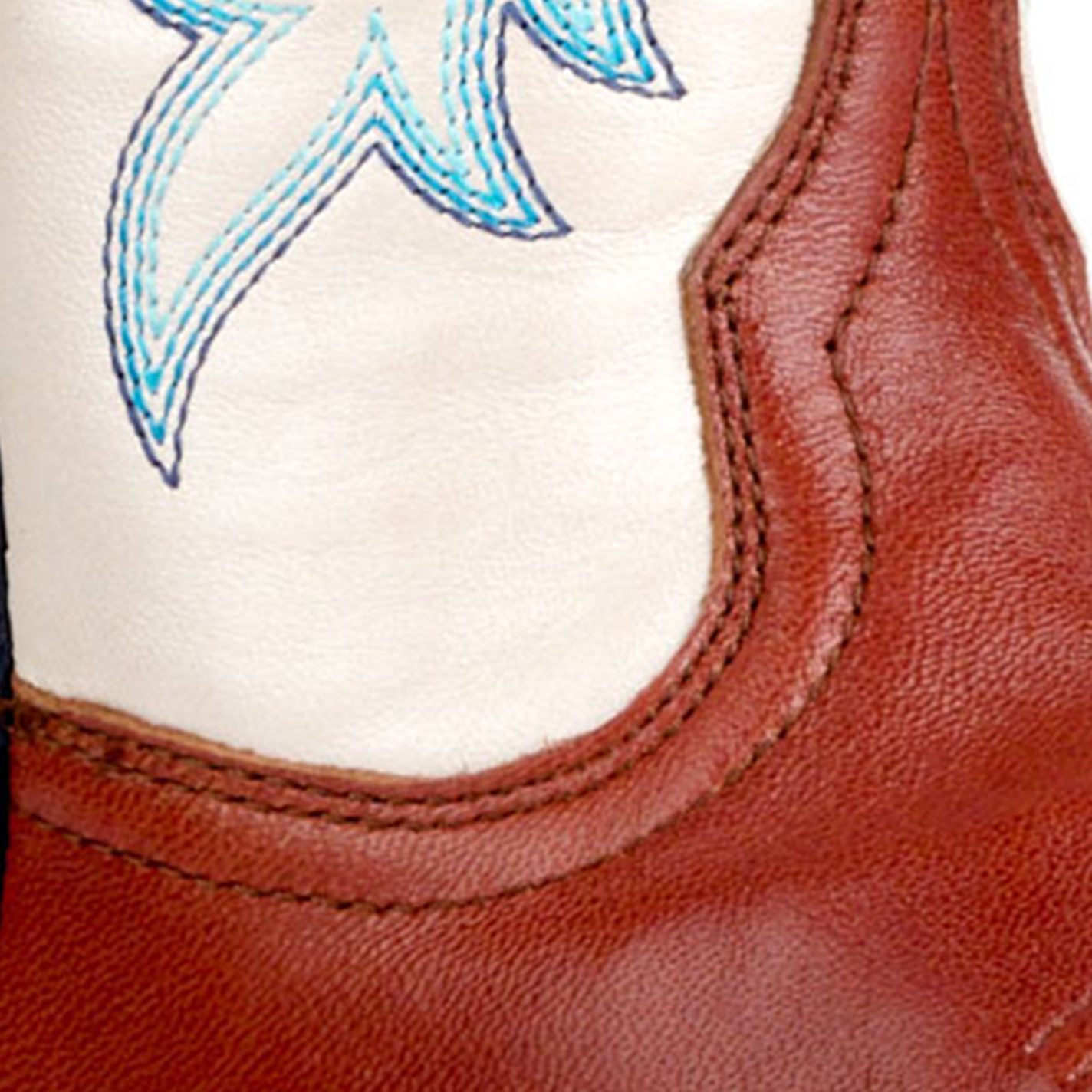 Ariat Women's Cognac & White Futurity Blanche TekStep French Toe Tall Cowgirl Boots - Image 1