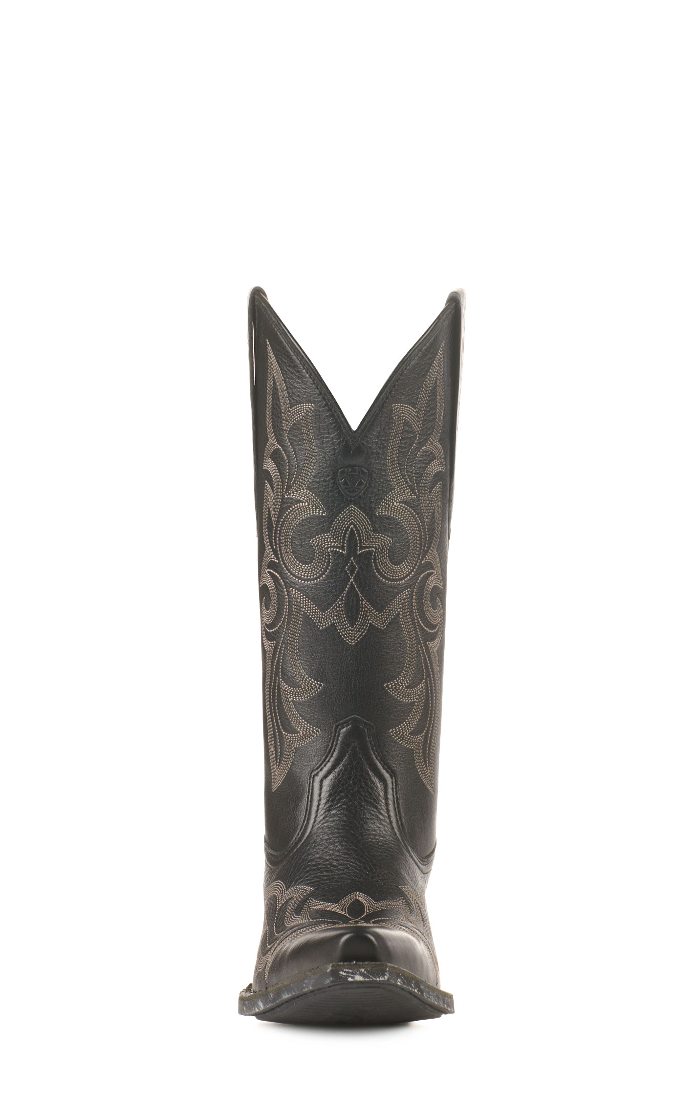 Ariat Women's Jennings Black StretchFit Wide Calf Snip Toe Cowboy Boots - Image 1