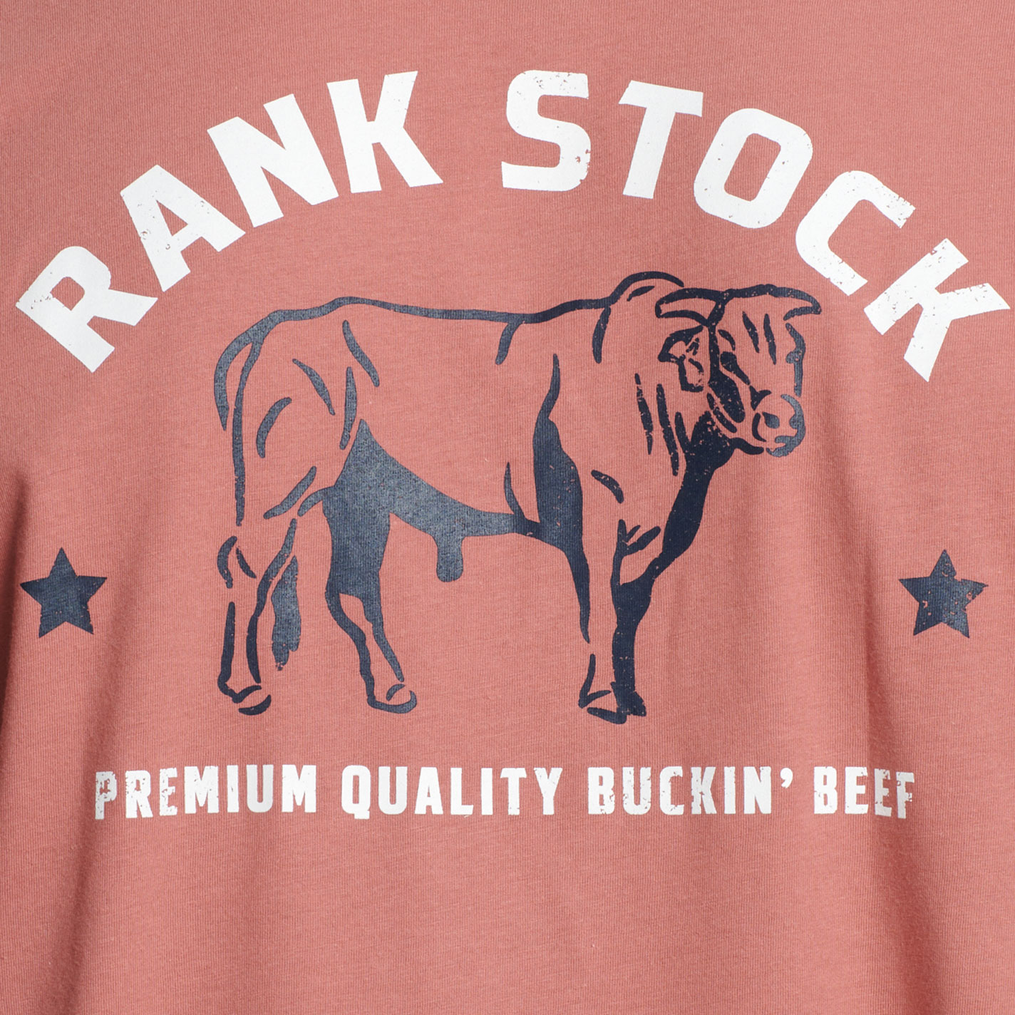 Hooey Men's Salmon Rank Stock Beef Graphic T-Shirt - Image 1
