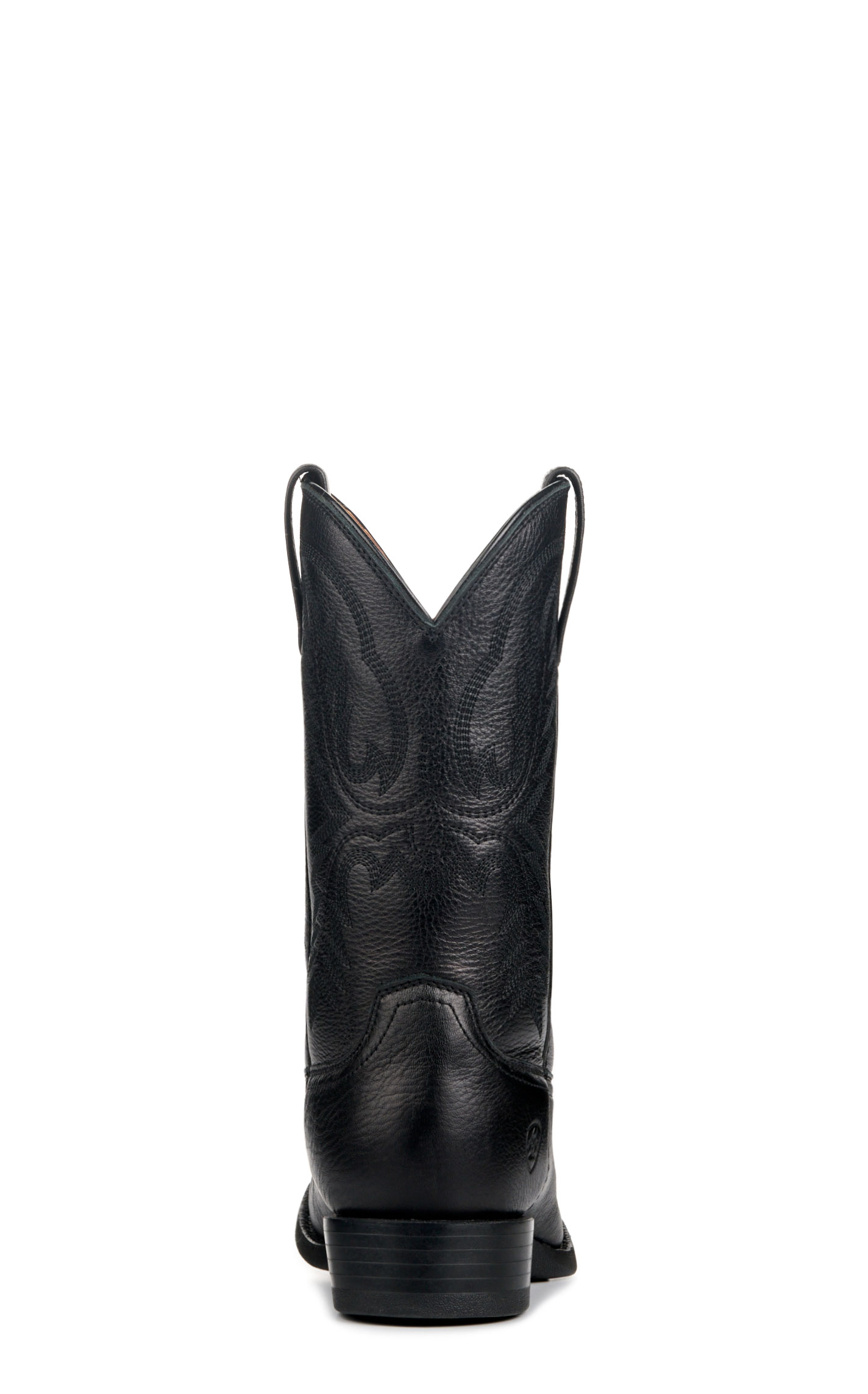 Ariat Men's Sport Stratten Black Deertan Round Toe Cowboy Boots - Image 1