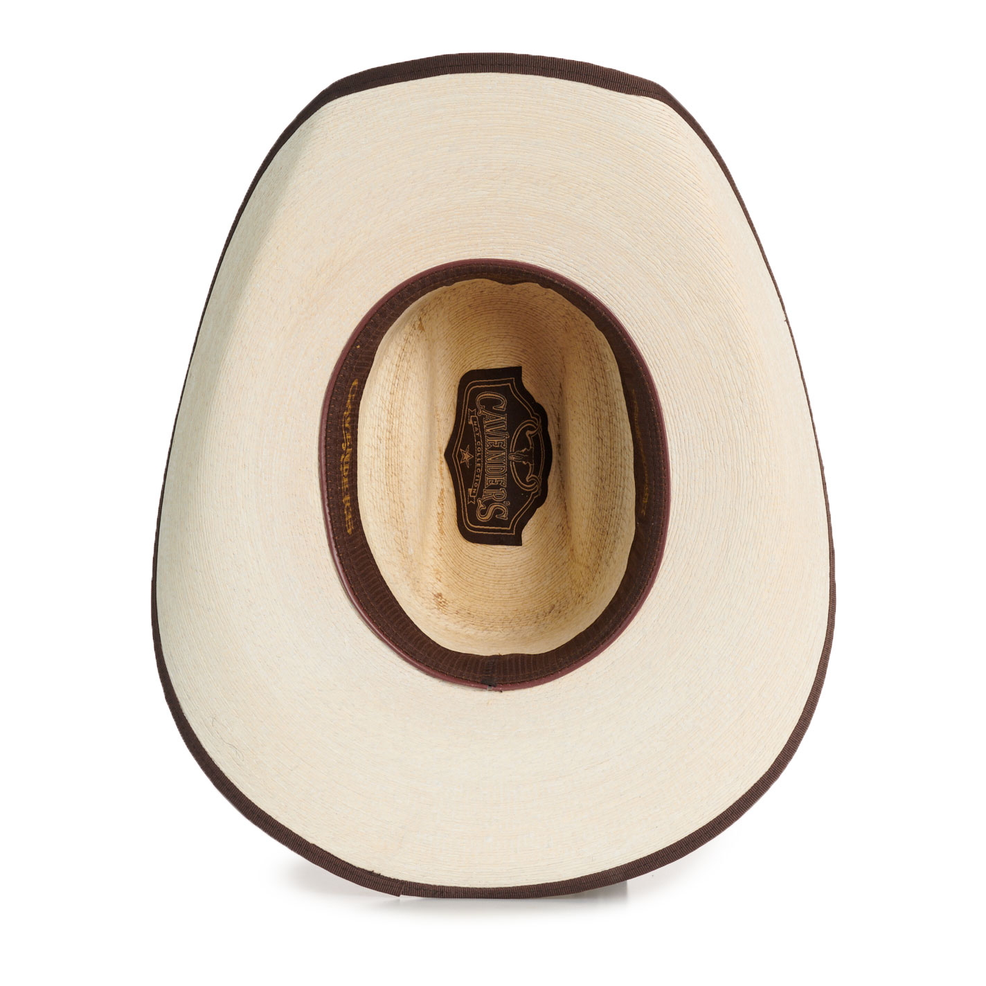 Cavender's 20X Ponderosa Palm Leaf Bound Edge Cowboy Hat - Image 1