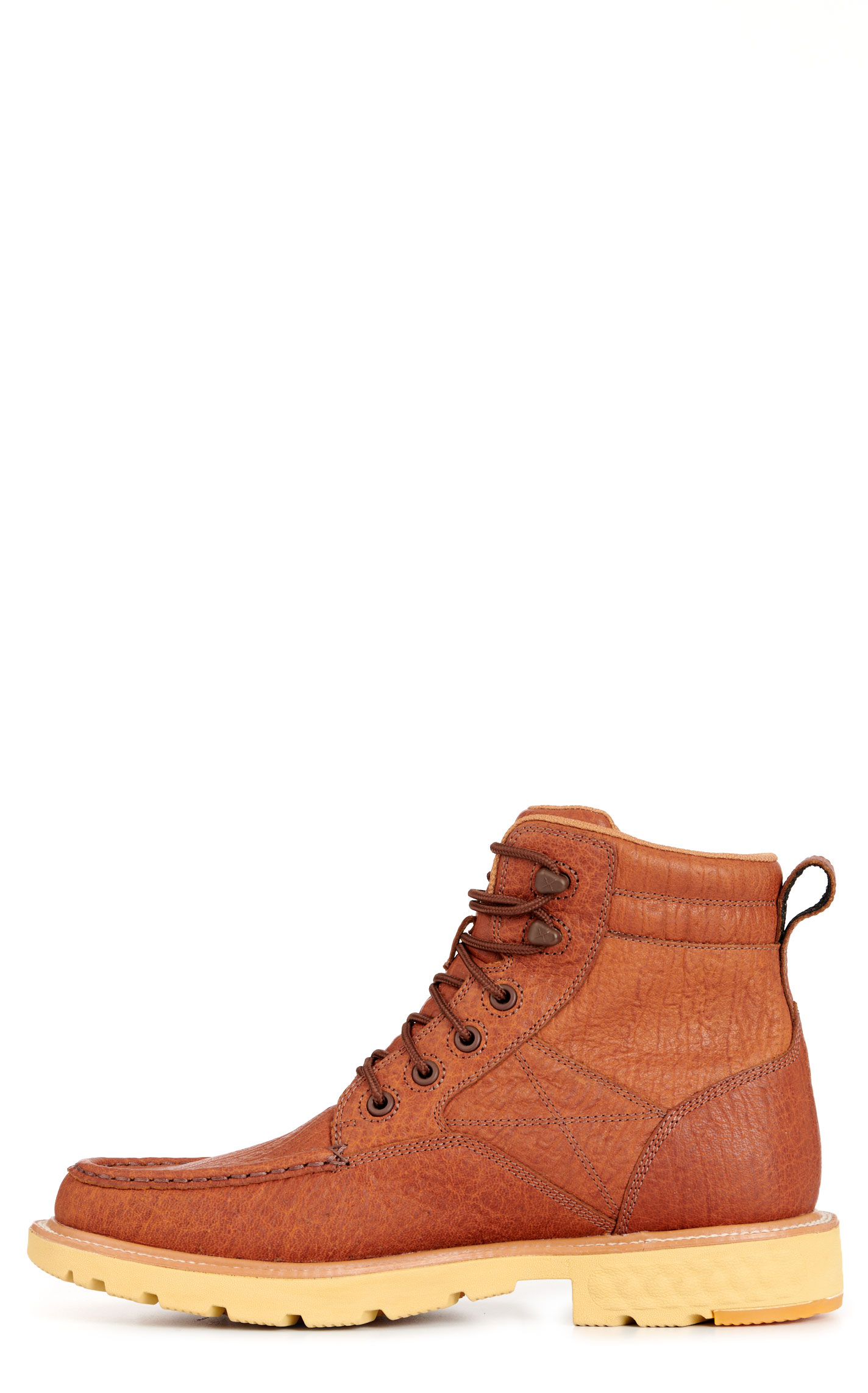 Twisted X Men's Rustic Brown CellStretch Round Toe Work Boots - Image 4
