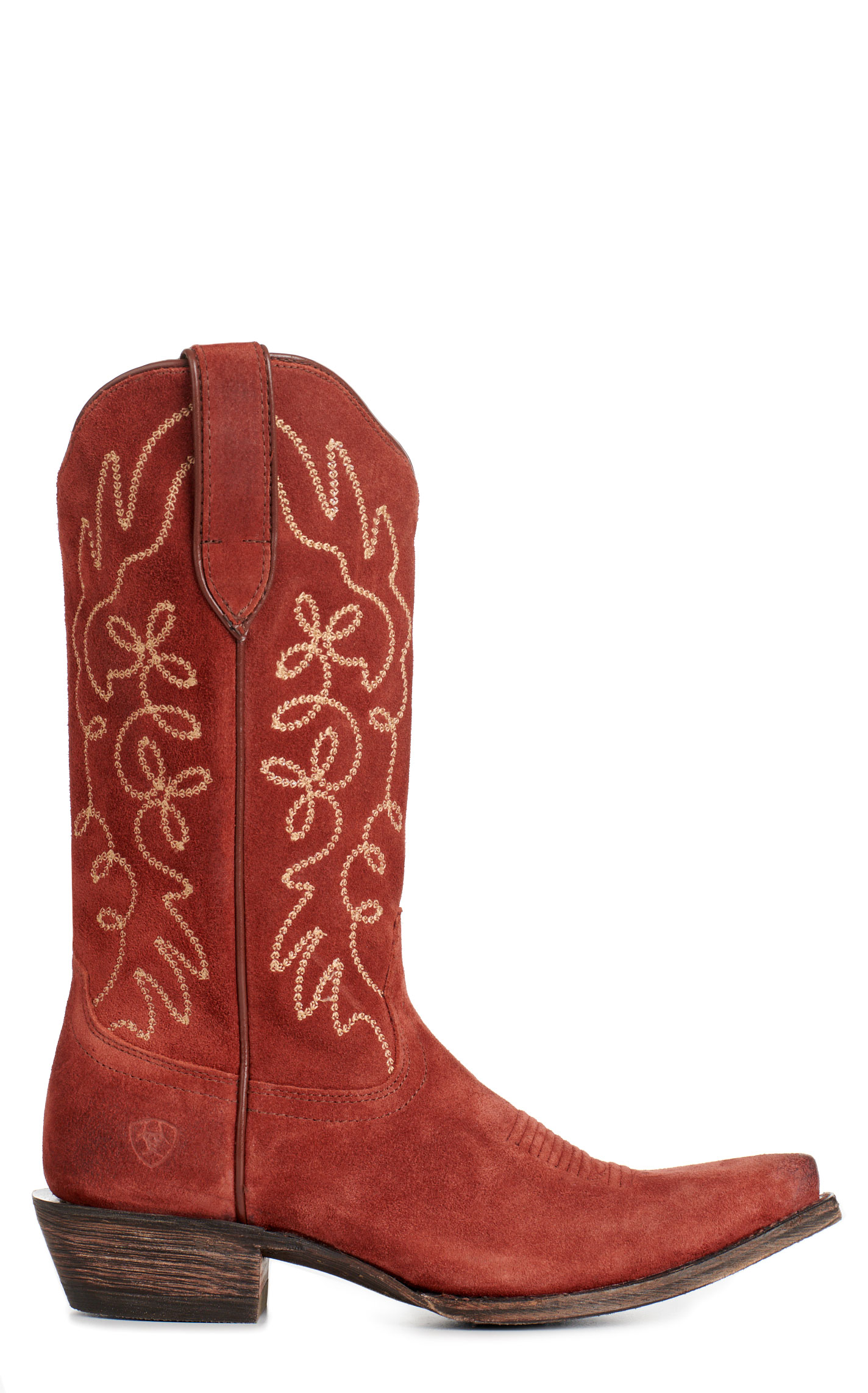 Ariat Women's Jukebox Cayenne Red Snip Toe Cowboy Boots - Image 1