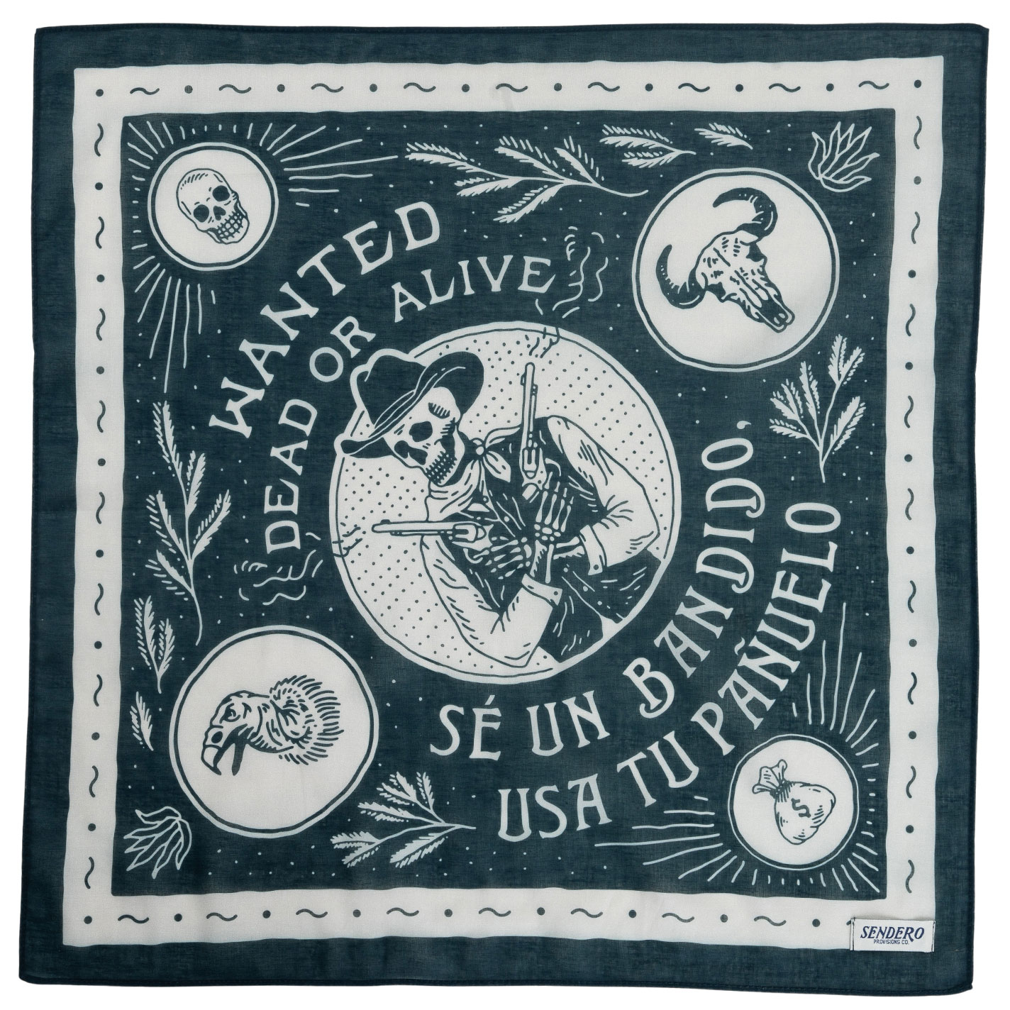 Sendero Provisions Co. Dead or Alive Bandana - Image 1
