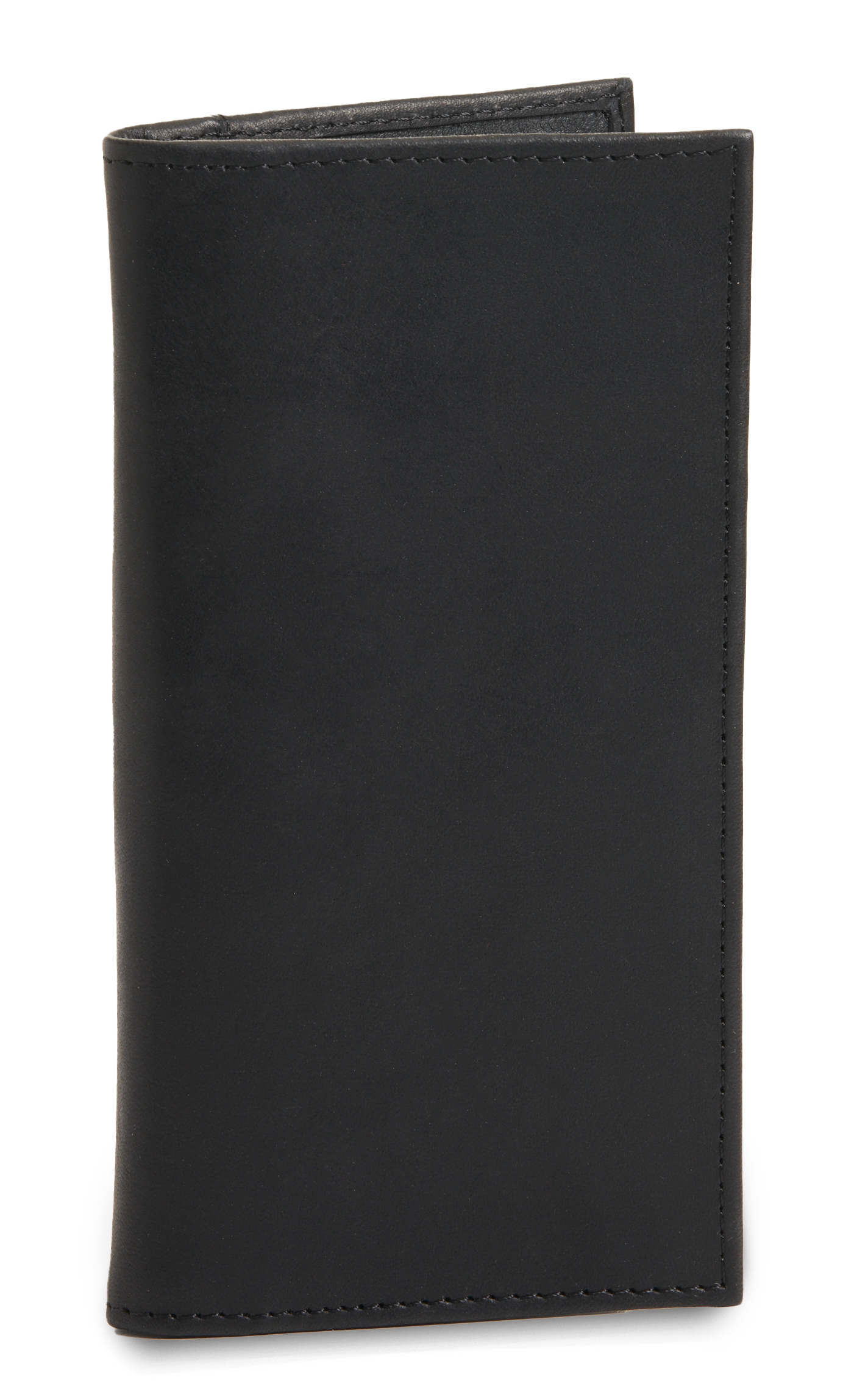 JRC & Sons Men's Black Ranch Hand Leather Rodeo Wallet - Image 1