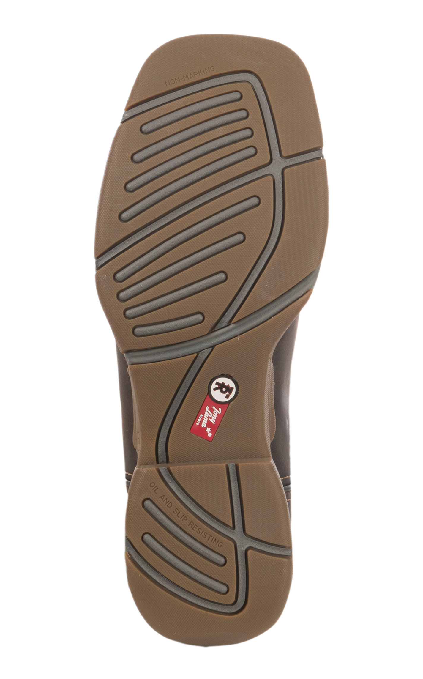 Tony Lama Men's 3R Series Junction Brown and Tan Square Steel Toe Work Boot - Image 1