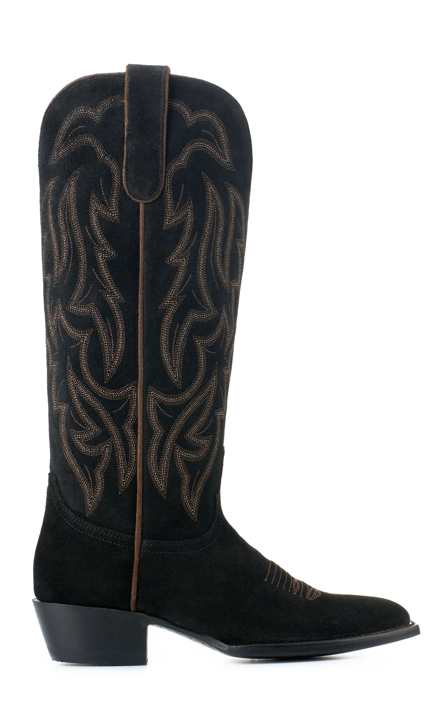 Cavender's Women's Black Suede R-Toe 15\